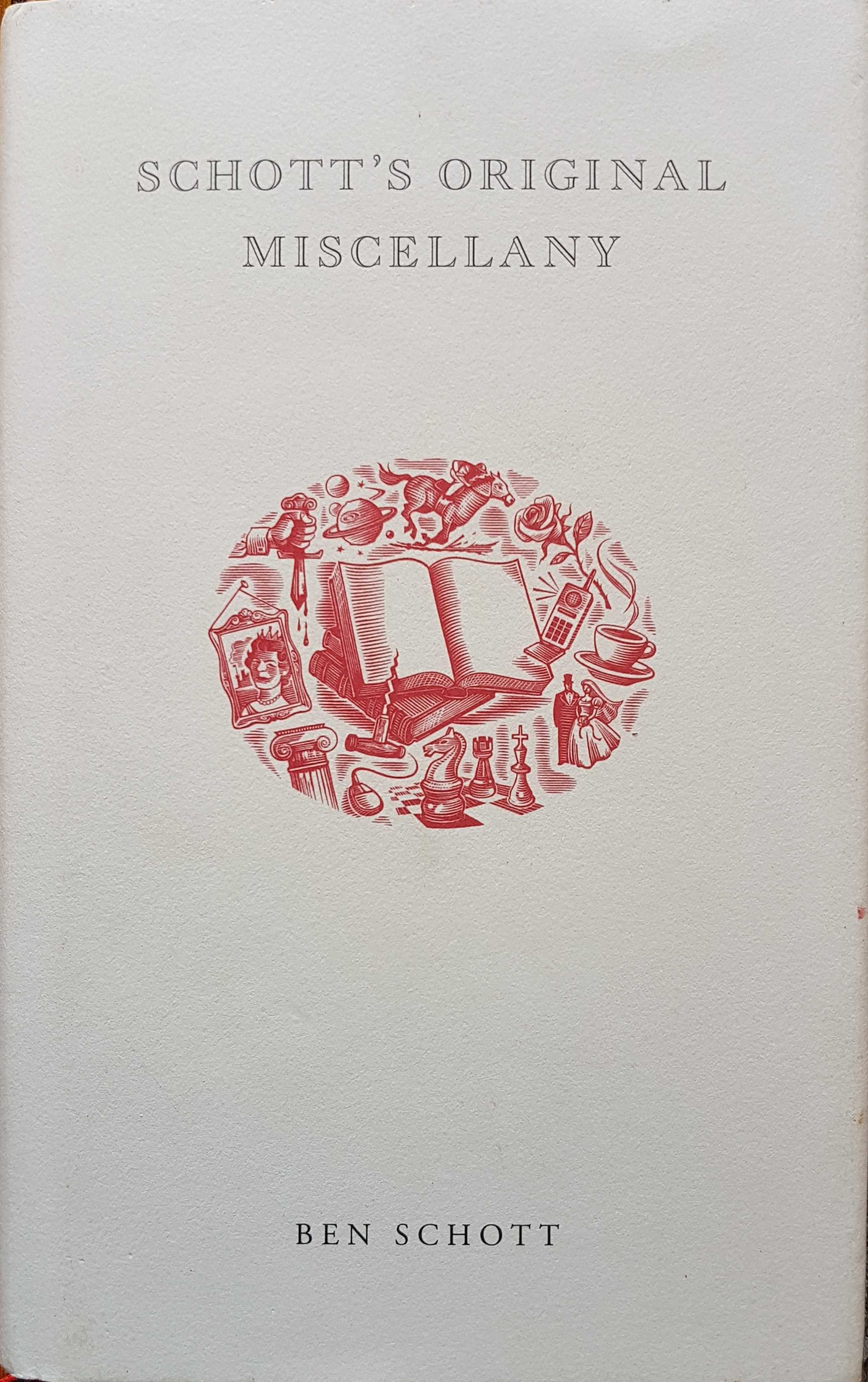 Picture of 978-0-7475-6320-4 Schott's original miscellany book by artist Ben Schott from ITV, Channel 4 and Channel 5 library