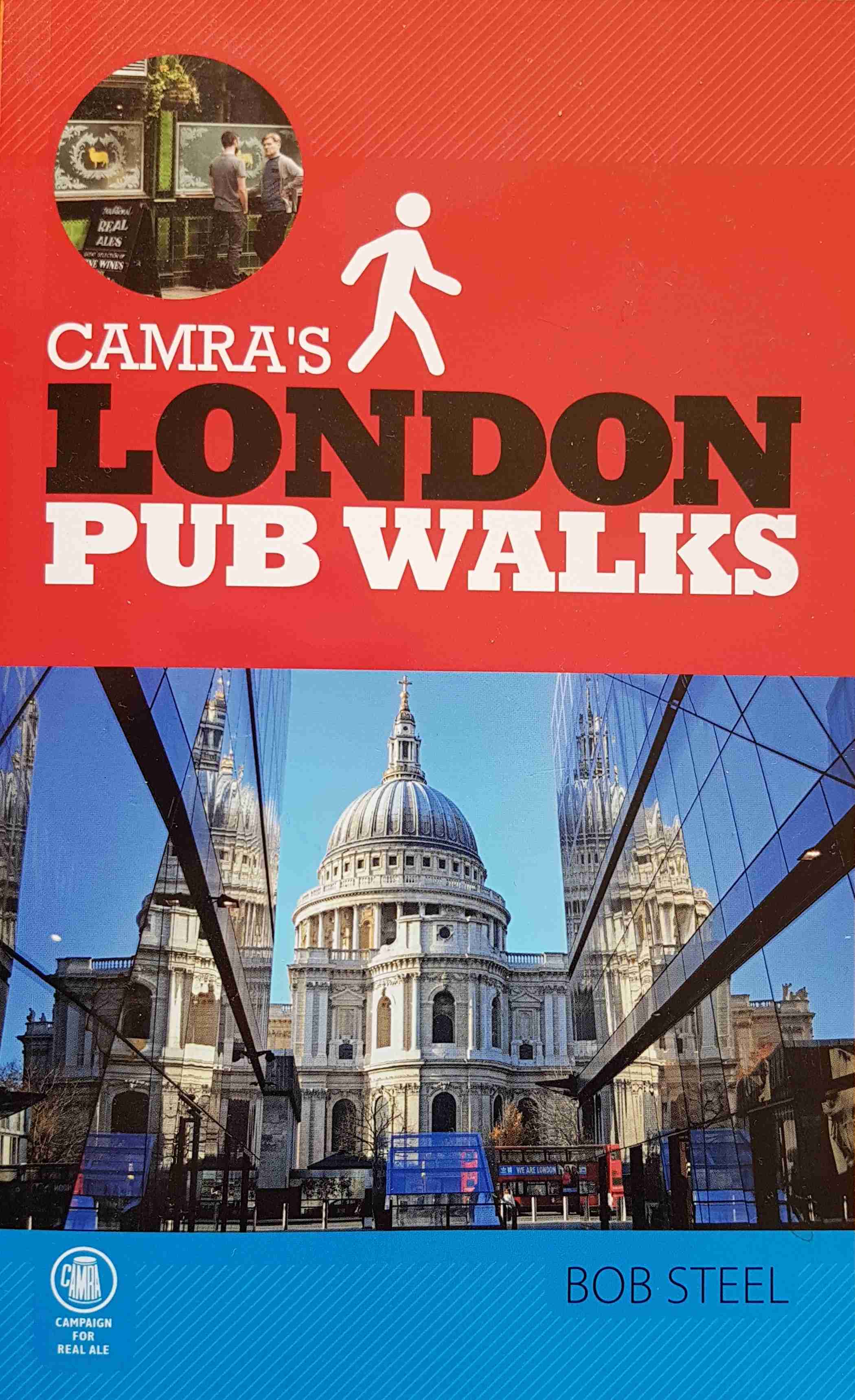 Picture of 978-1-85249-336-3 Camra's London pub walks by artist Bob Steel 