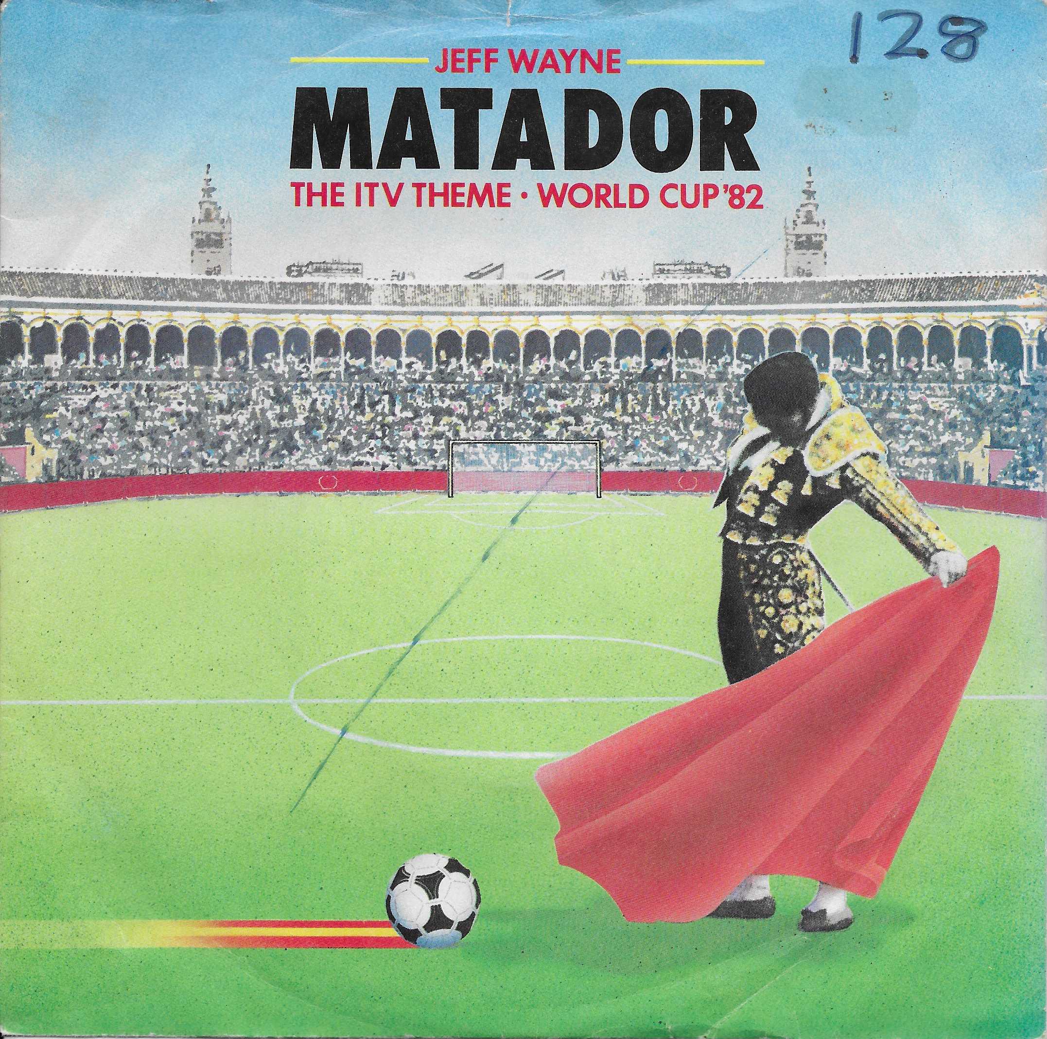Picture of A 2493 Matador (ITV World Cup theme (1982)) by artist Jeff Wayne from ITV, Channel 4 and Channel 5 singles library