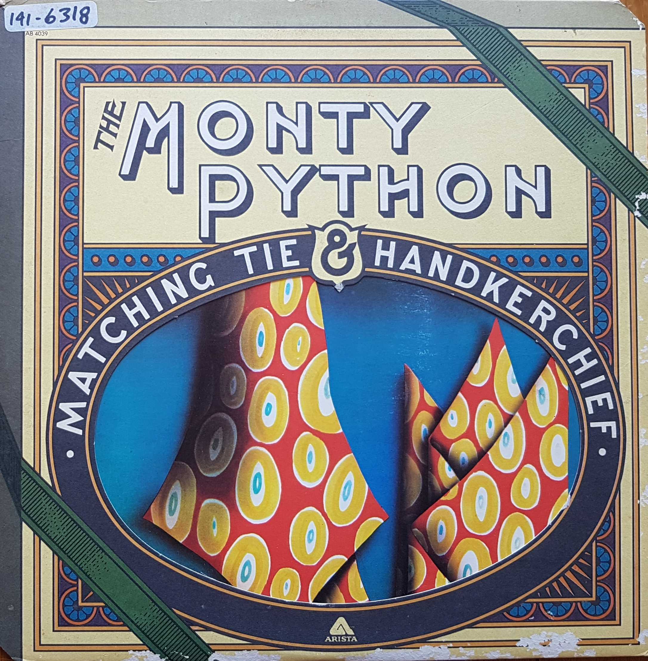 Picture of AB 4039 Matching tie & hankerchief - US import by artist Monty Python from the BBC albums - Records and Tapes library