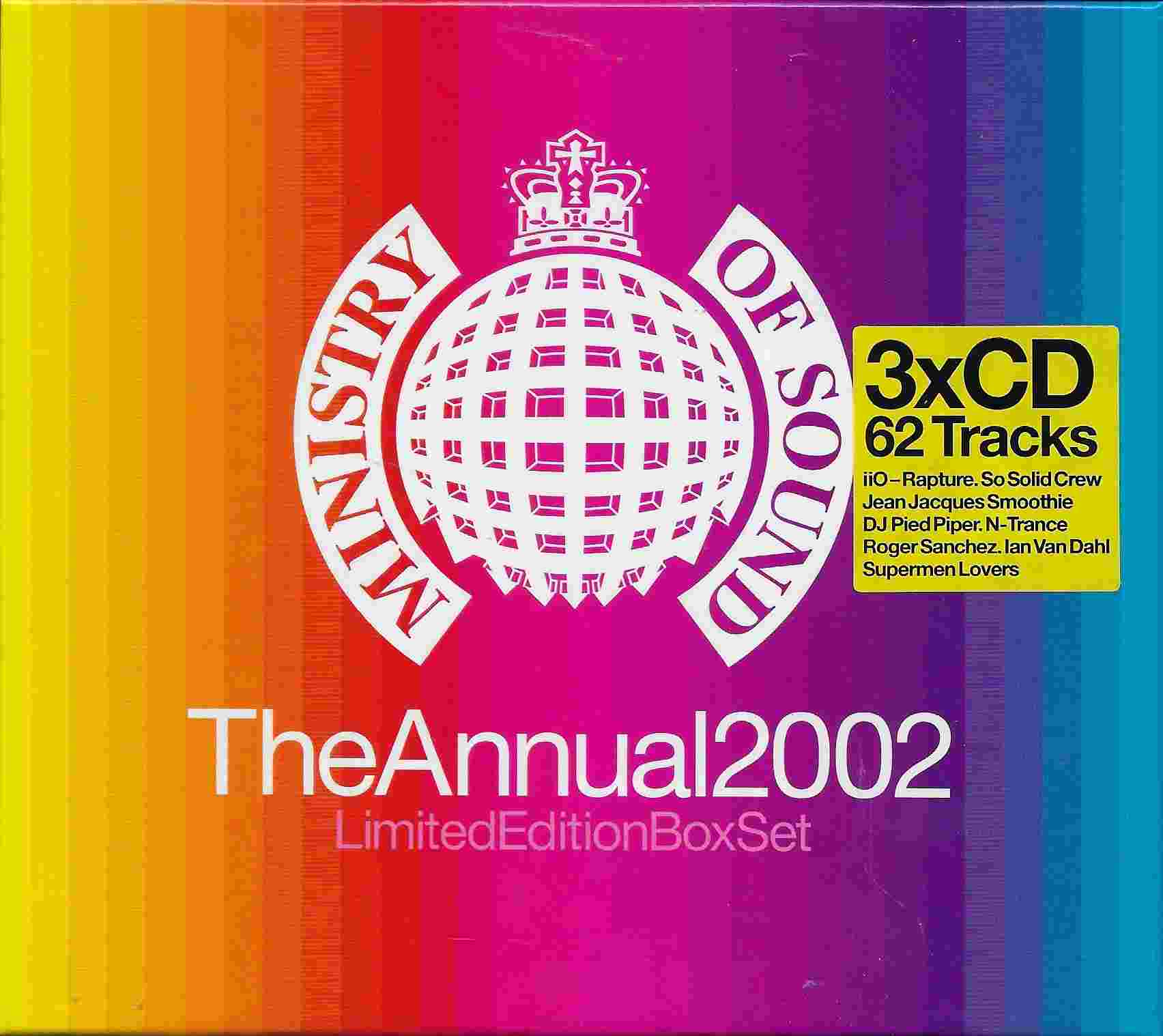 Picture of ANCD 2K1 Ministry of sound - The annual 2002 by artist Various 