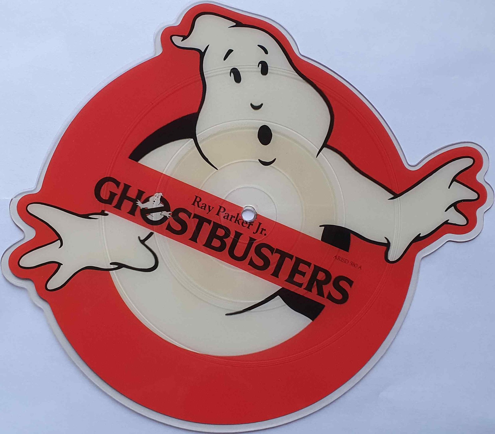 ARISD 580 Ghostbusters Ray Parker Junior from ITV, Channel 4 and Channel 5 library Front cover of ARISD 580