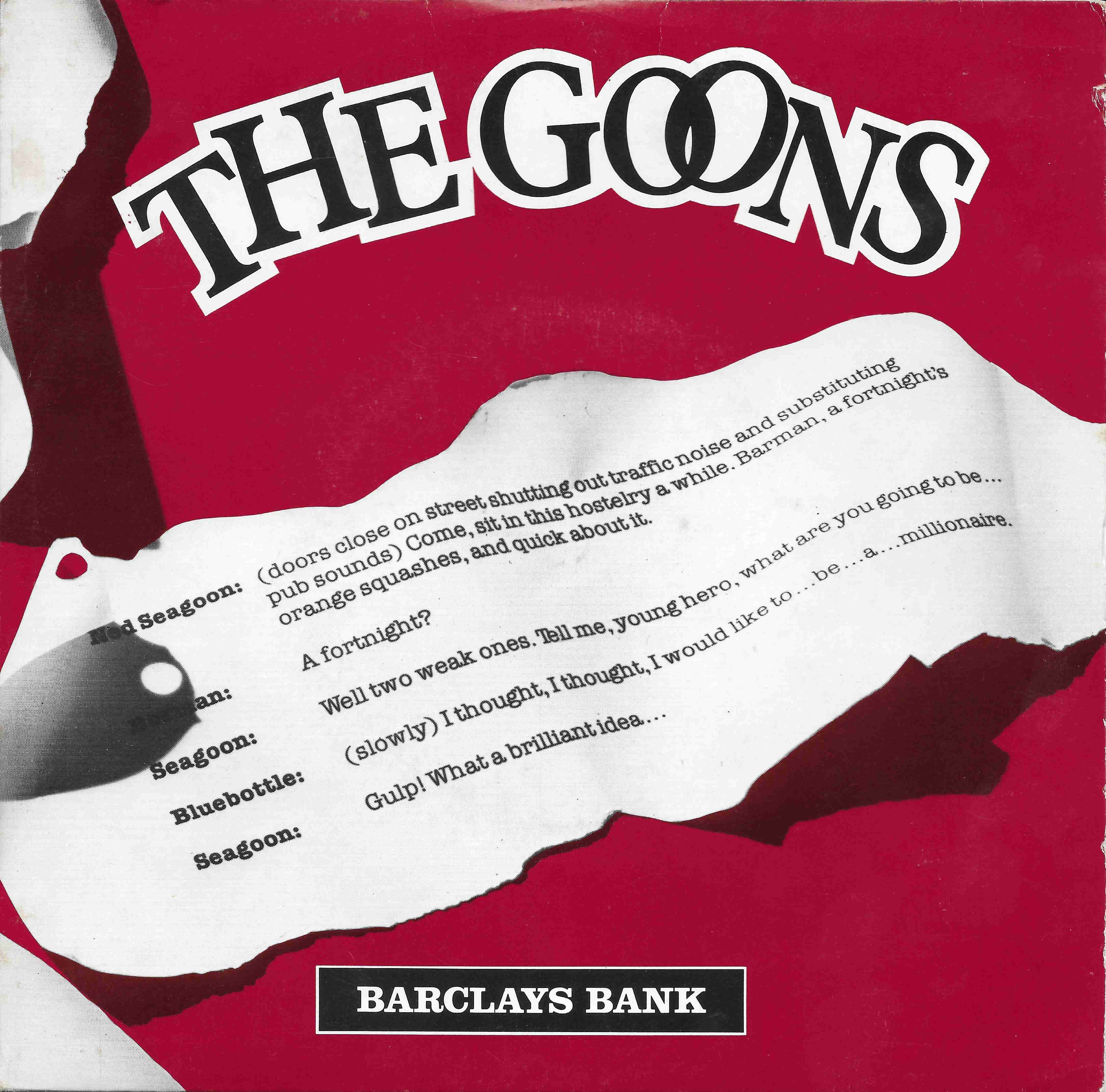 Picture of Barclays ad - Flexy by artist The Goons from the BBC singles - Records and Tapes library