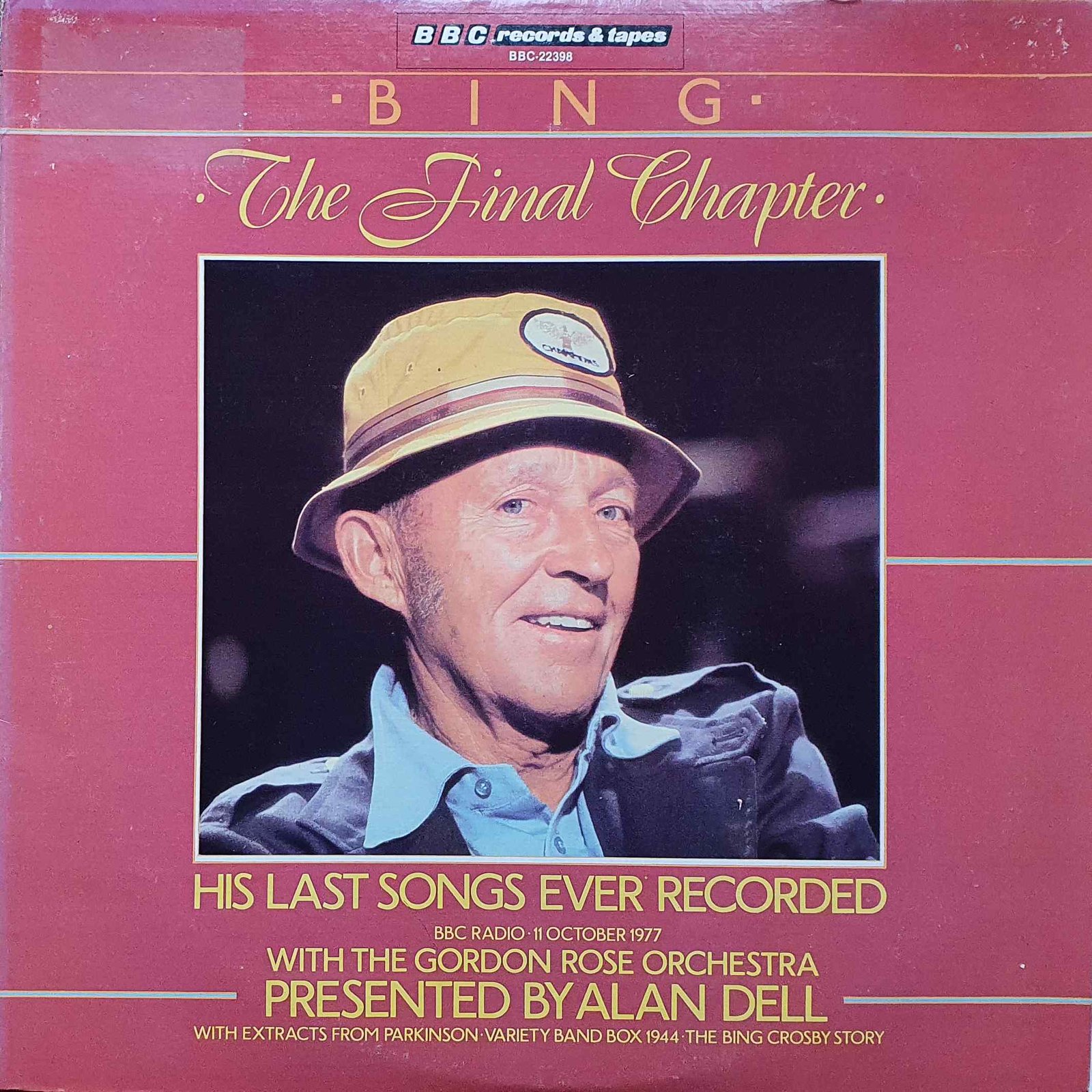 Picture of BBC - 22398 Bing - The final chapter by artist Bing Crosby from the BBC albums - Records and Tapes library