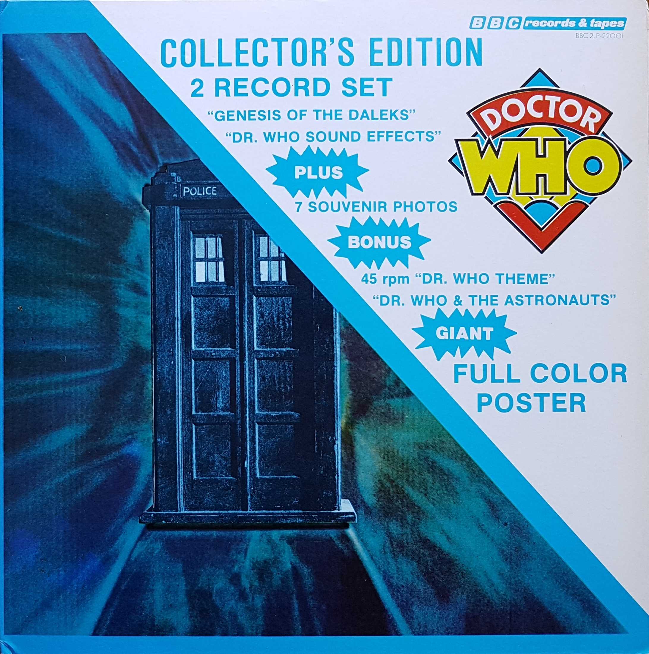 Picture of BBC2LP-22001 Doctor Who - Collectors edition by artist Various from the BBC albums - Records and Tapes library