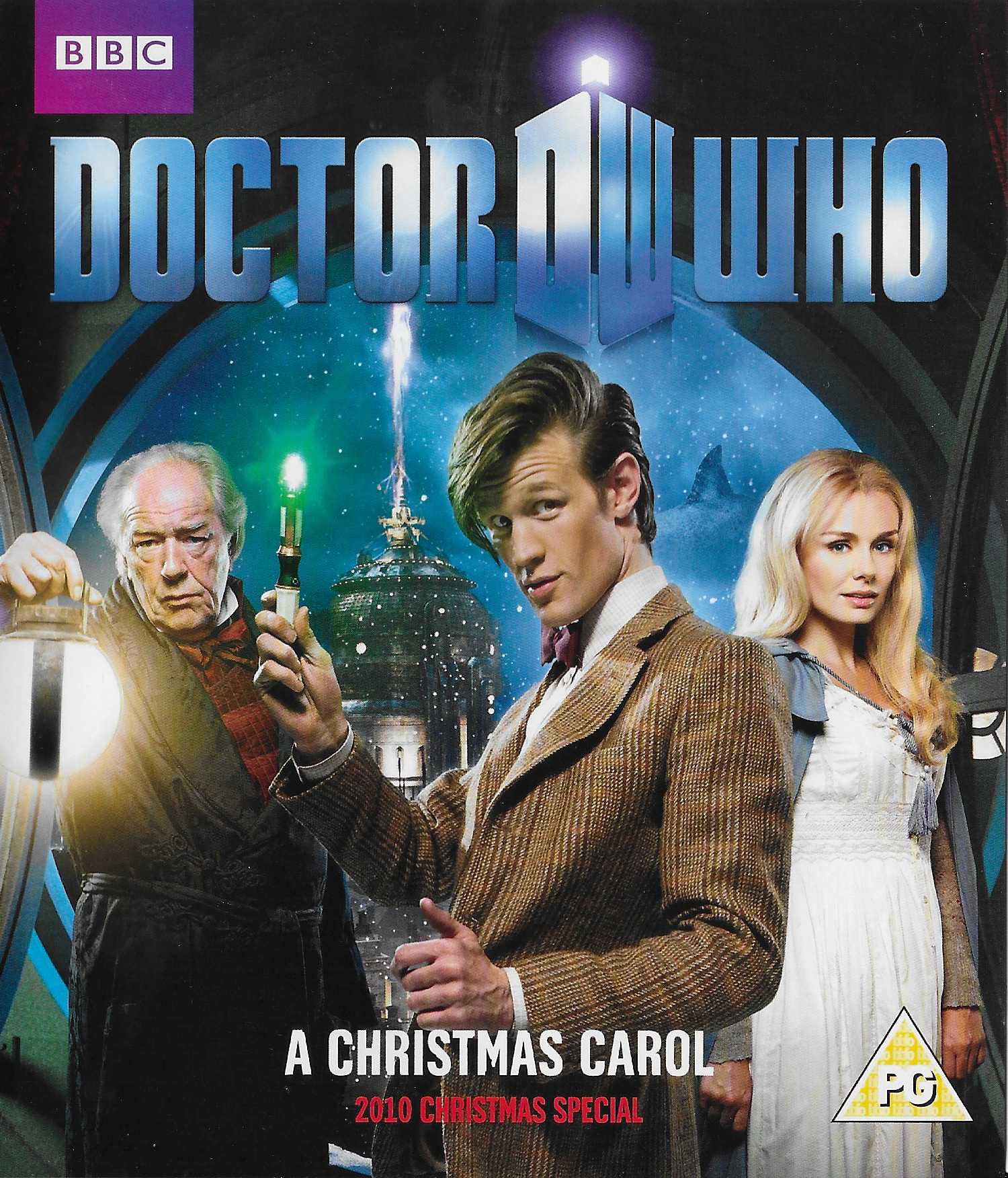 Picture of BBCBD 0132 Doctor Who - A Christmas carol blu-ray by artist Steven Moffat from the BBC records and Tapes library
