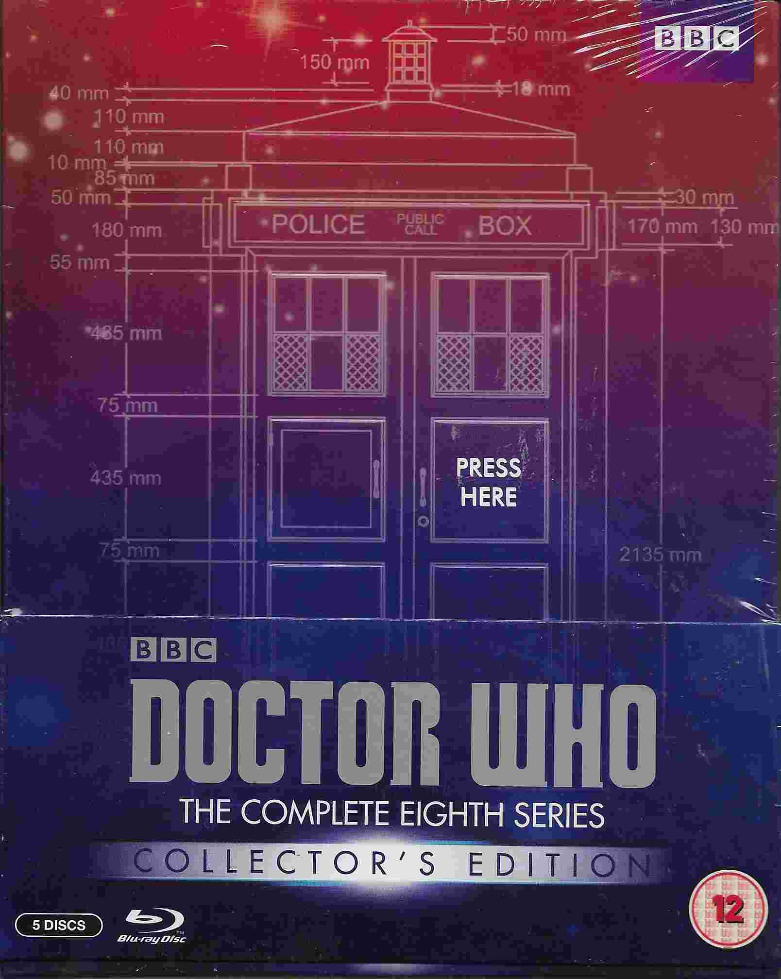 Picture of BBCBD 0289 Doctor Who - Series 8 boxed set by artist Various from the BBC blu-rays - Records and Tapes library