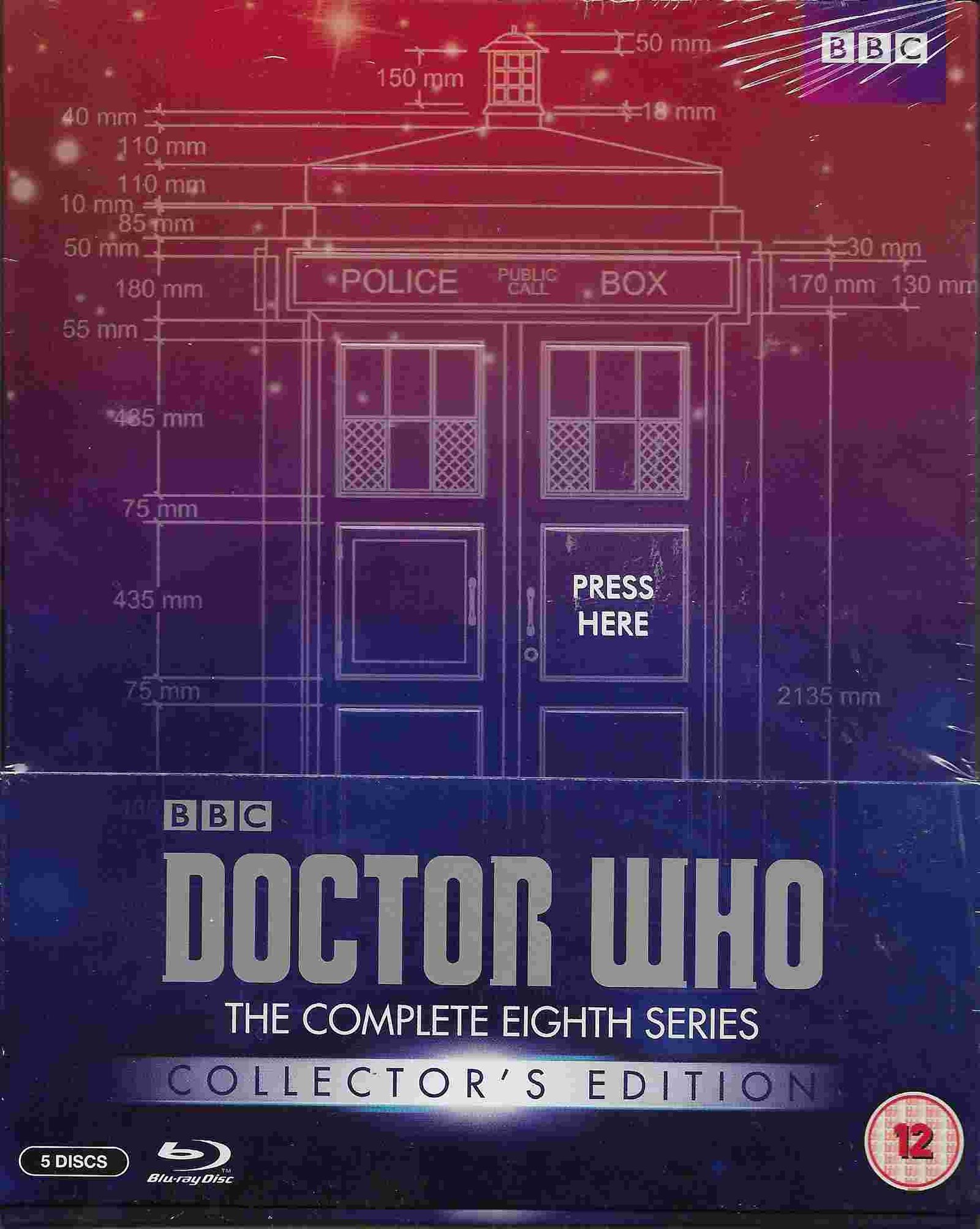 Picture of Doctor Who - Series 8 boxed set by artist Various from the BBC blu-rays - Records and Tapes library