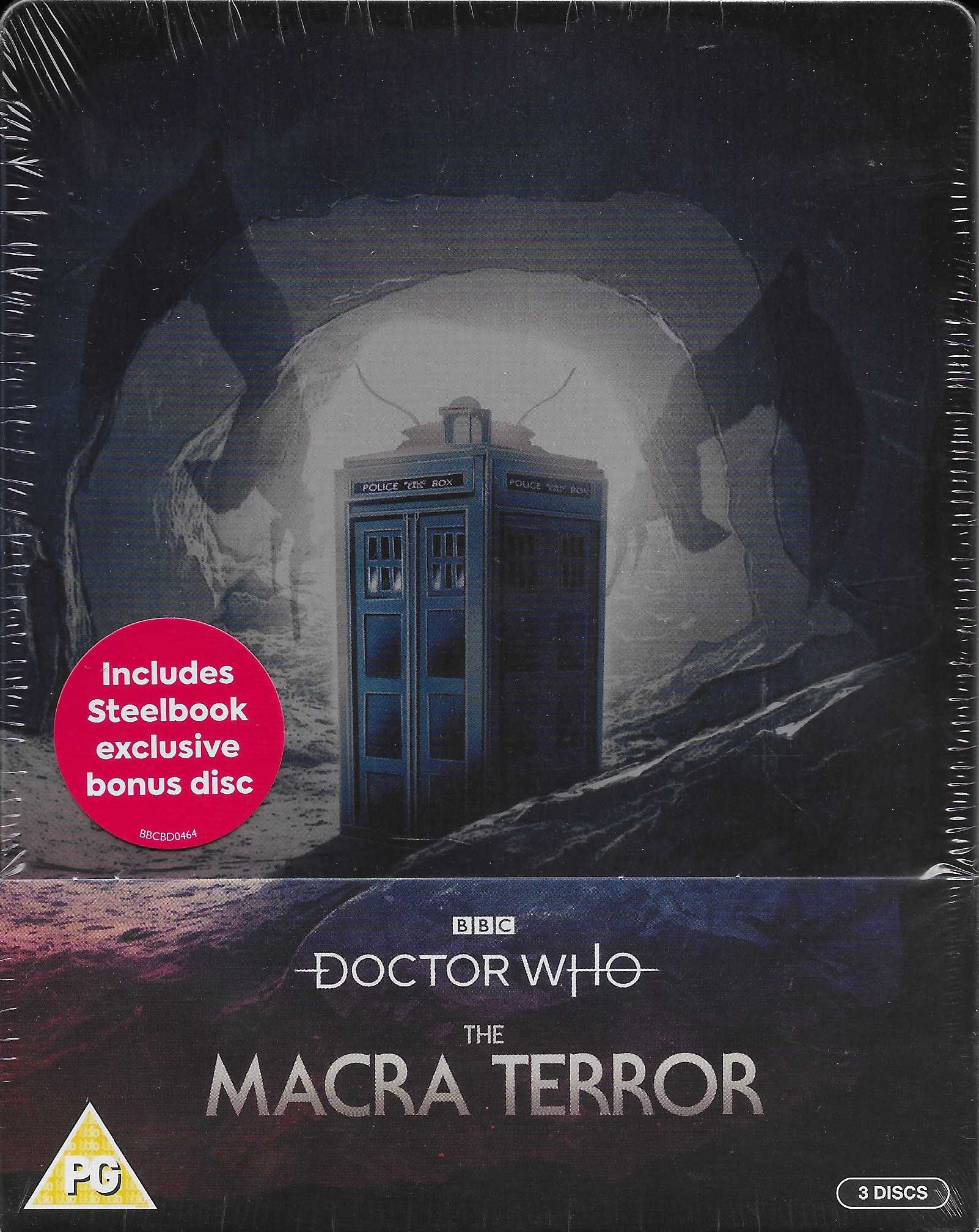 Picture of BBCBD 0464 Doctor Who - The Macra terror by artist Ian Stuart Black from the BBC blu-rays - Records and Tapes library