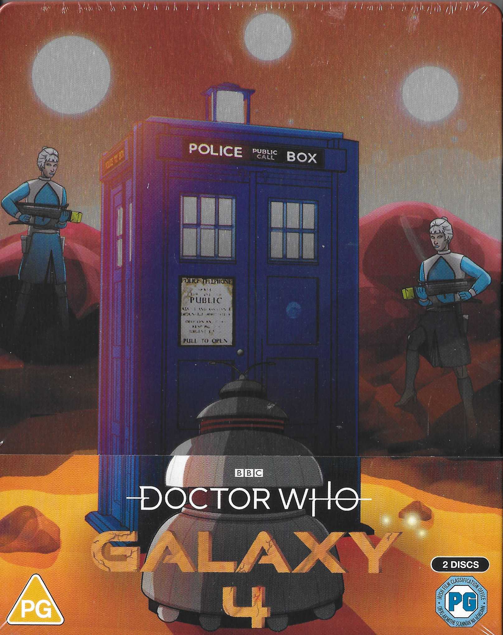 Picture of BBCBD 0524 Doctor Who - Galaxy 4 (Limited Amazon steelbook edition) by artist William Emms from the BBC blu-rays - Records and Tapes library