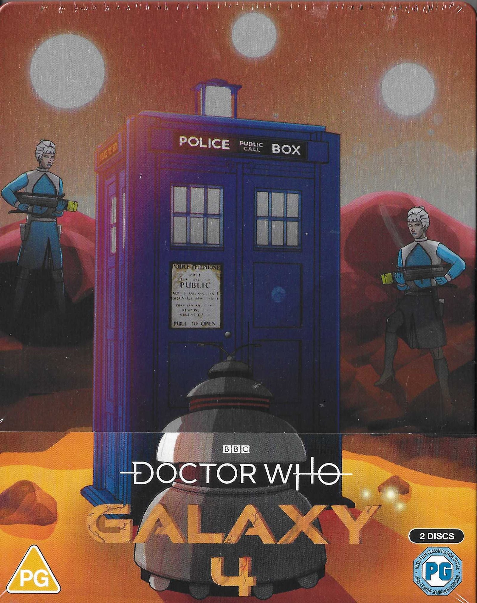 Picture of Doctor Who - Galaxy 4 by artist William Emms from the BBC blu-rays - Records and Tapes library