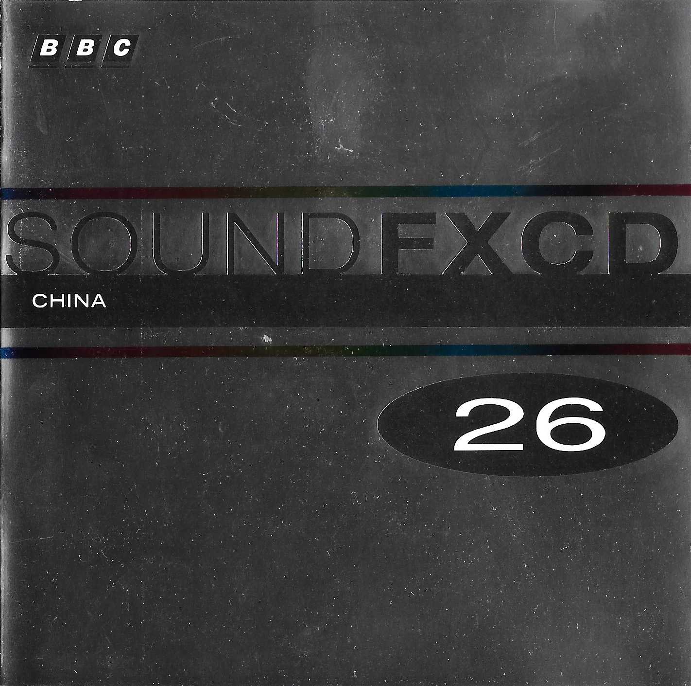 Picture of BBCCD SFX026 China by artist Various from the BBC records and Tapes library