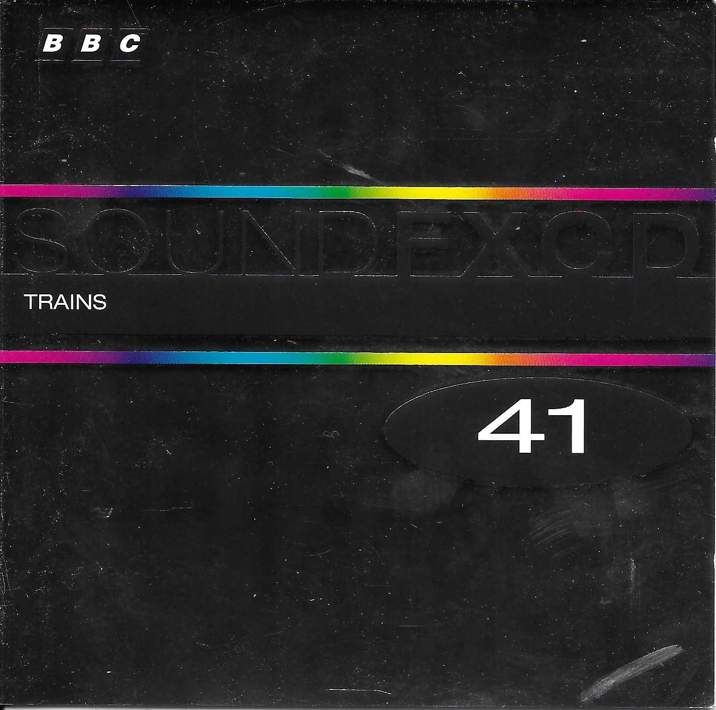 Picture of BBCCD SFX041 Trains by artist Various from the BBC records and Tapes library