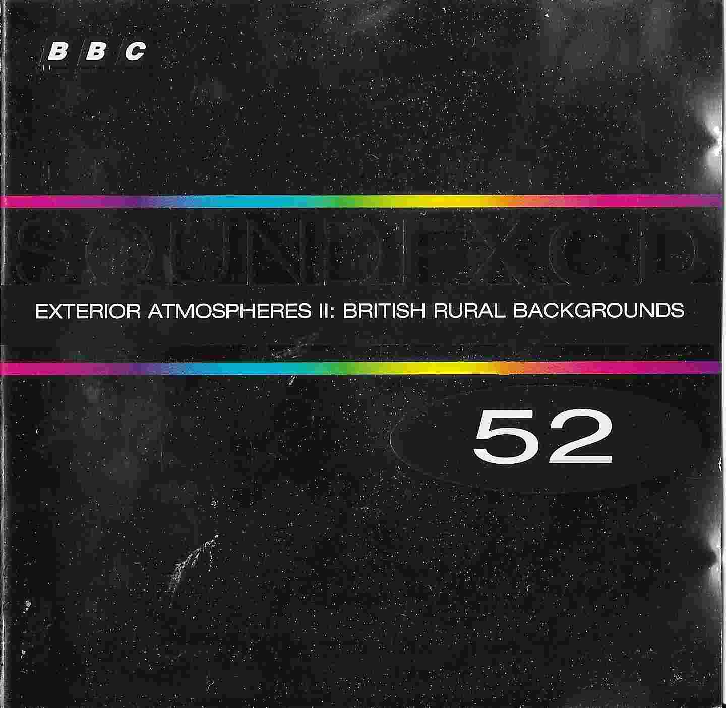 Picture of BBCCD SFX052 Exterior atmospheres II: British rural backgrounds by artist Various from the BBC cds - Records and Tapes library