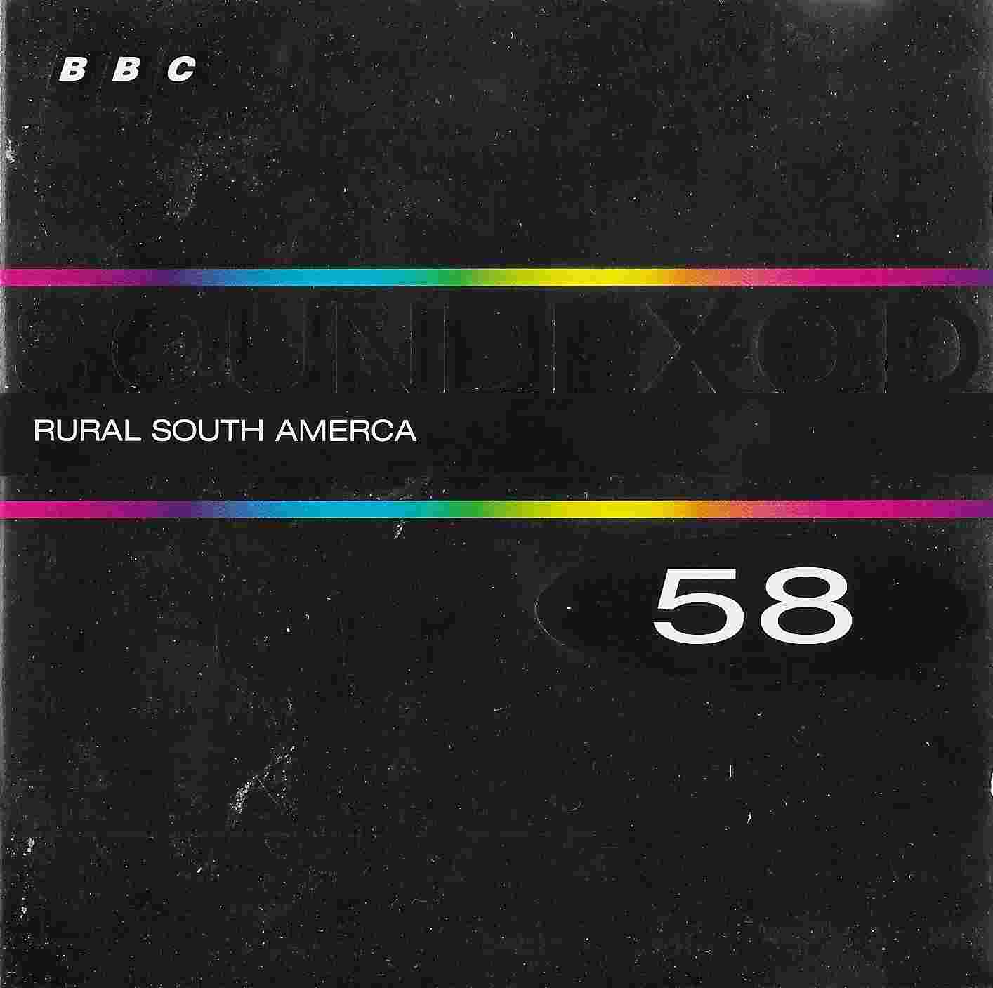 Picture of BBCCD SFX058 Rural South America by artist Various from the BBC cds - Records and Tapes library