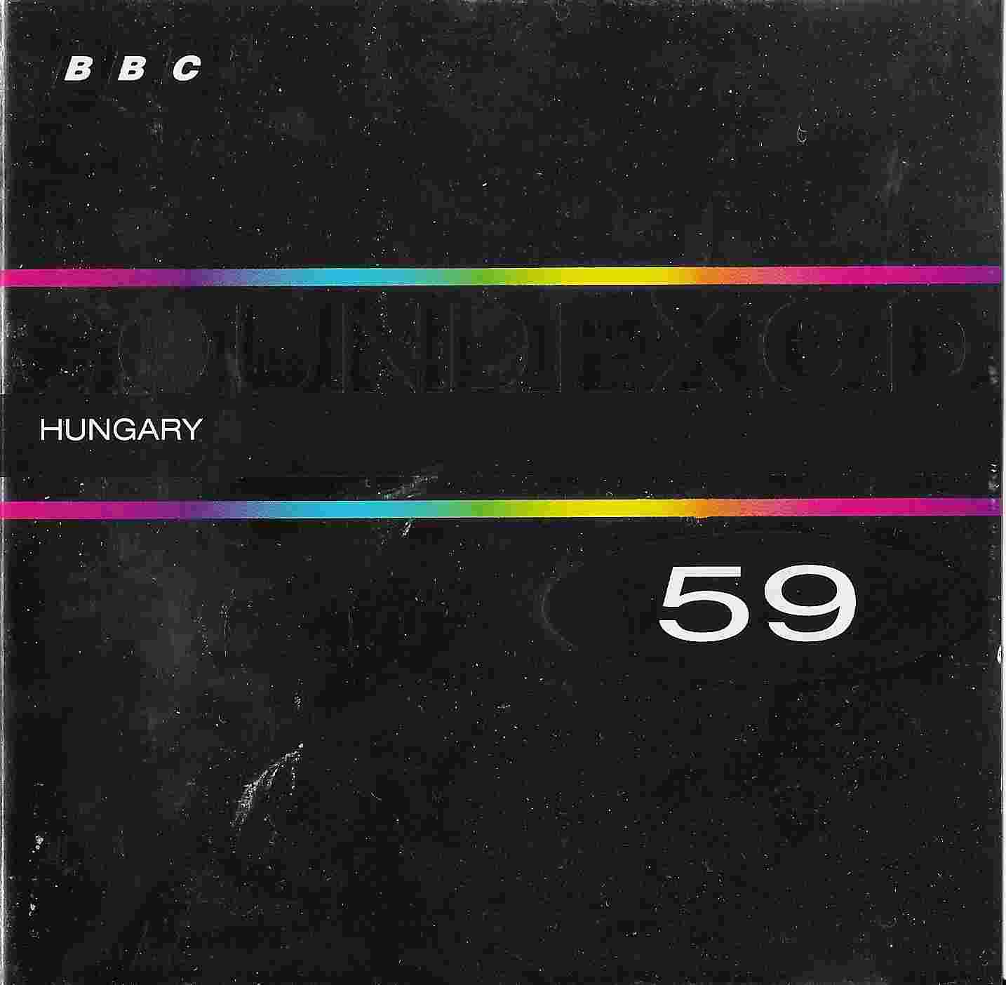 Picture of BBCCD SFX059 Hungary by artist Various from the BBC cds - Records and Tapes library