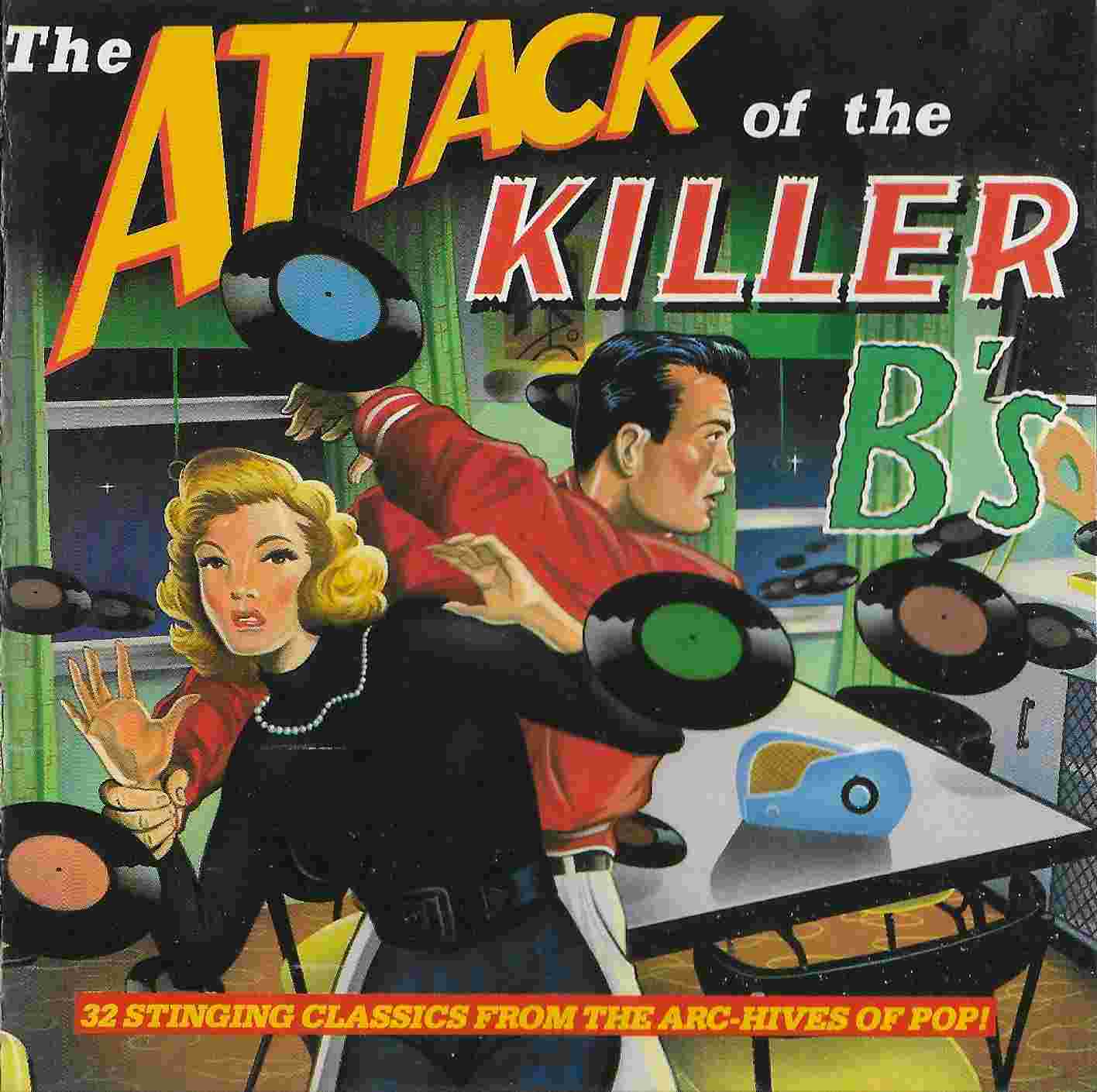 Picture of The attack of the killer b's by artist Various from the BBC cds - Records and Tapes library