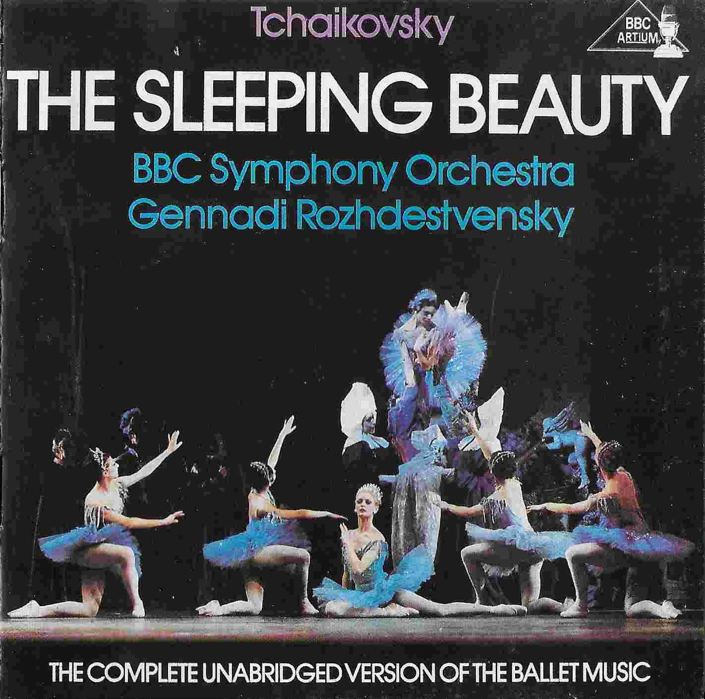 Picture of BBCCD3003X The sleeping beauty by artist Tchaikovsky from the BBC records and Tapes library