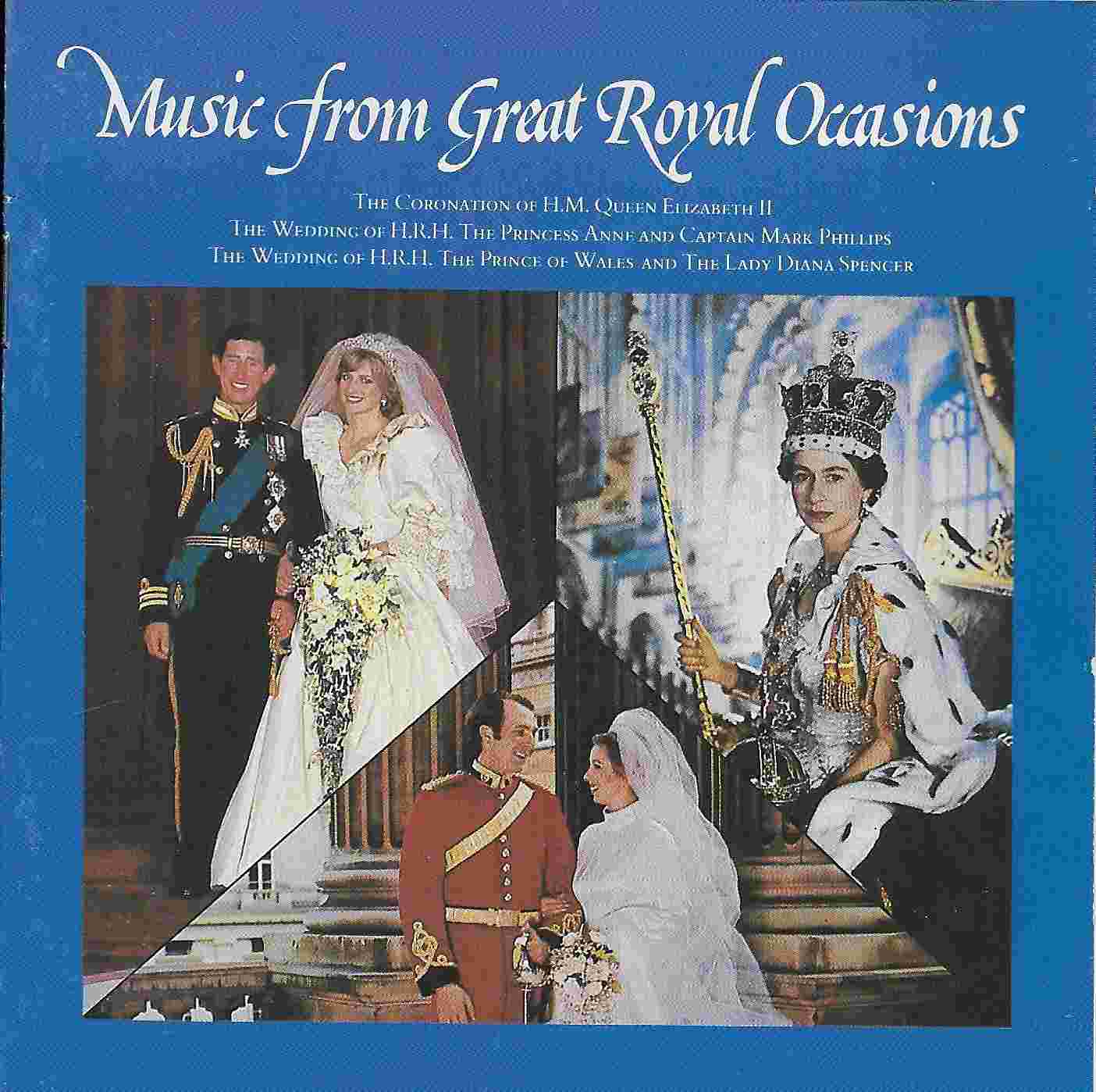 Picture of Music from great royal occasions by artist Various from the BBC cds - Records and Tapes library