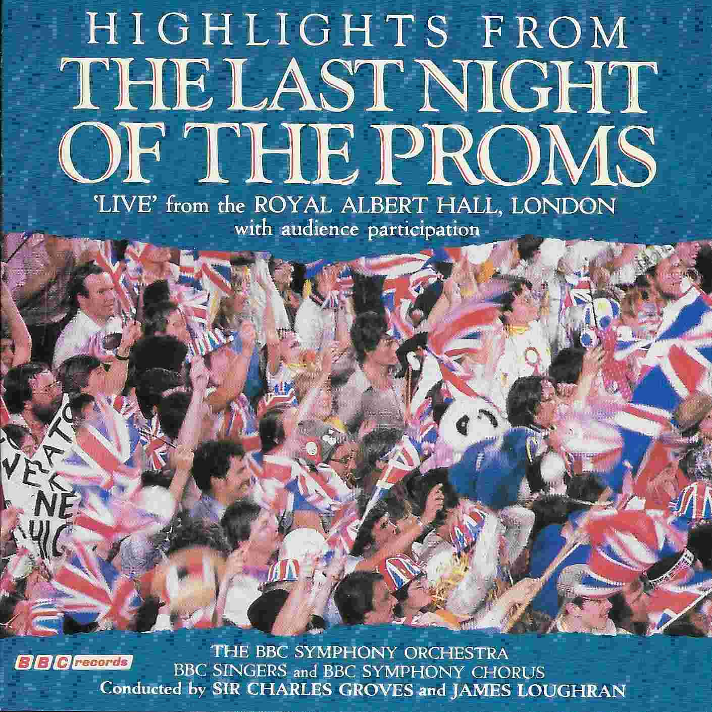 Picture of BBCCD580X Last night of the proms by artist Various from the BBC cds - Records and Tapes library