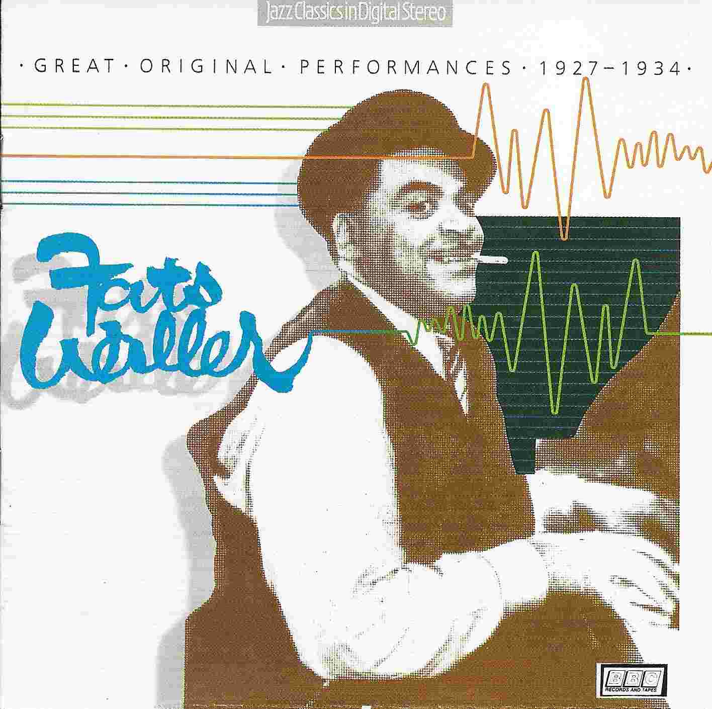 Picture of BBCCD598 Jazz Classics - Fats Waller by artist Fats Waller from the BBC cds - Records and Tapes library
