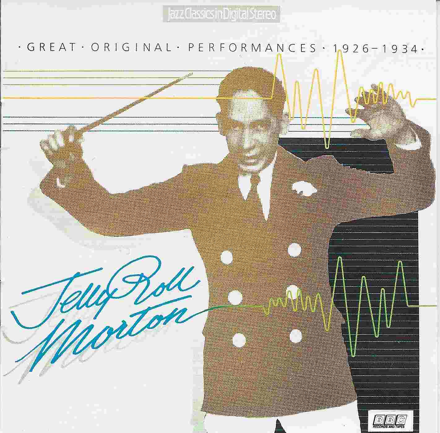 Picture of BBCCD604 Jazz Classics - Jelly Roll Morton by artist Jelly Roll Morton from the BBC records and Tapes library