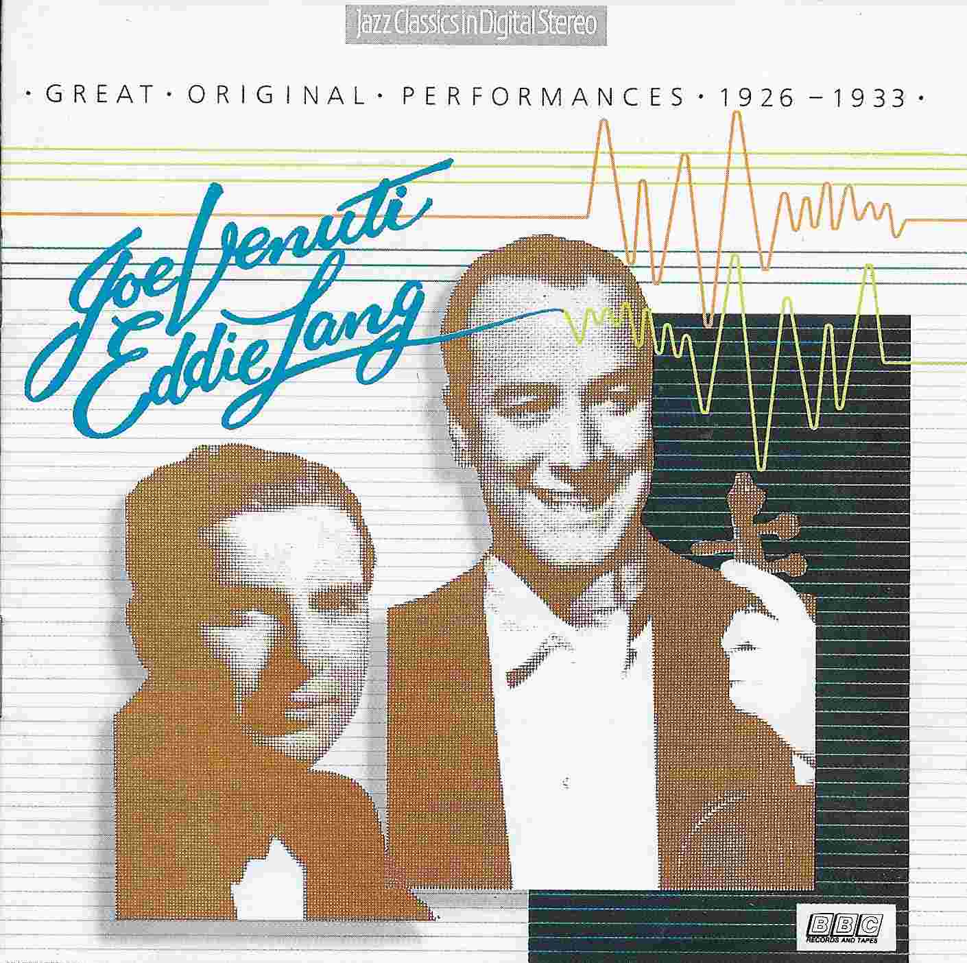 Picture of Jazz classics - Joe Venuti and Eddie Lang by artist Joe Venuti / Eddie Lang from the BBC cds - Records and Tapes library