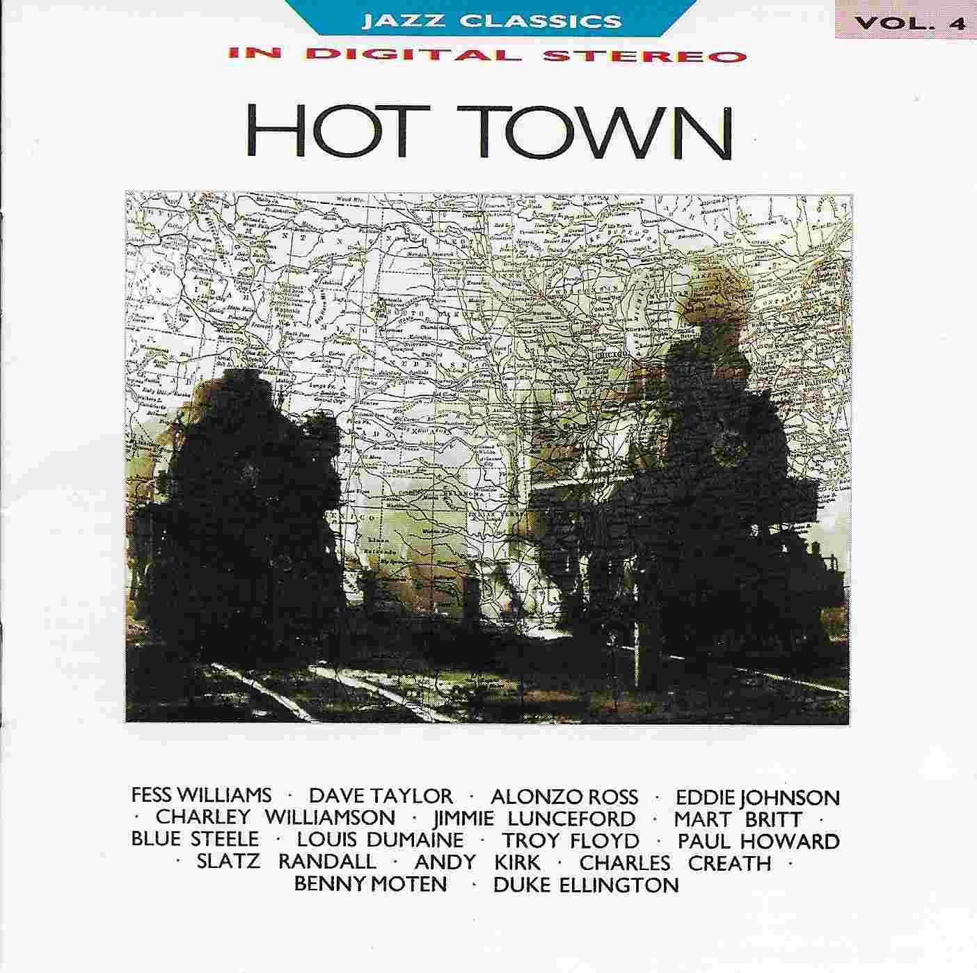 Picture of Jazz classics - Volume 4, Hot Town by artist Various from the BBC cds - Records and Tapes library