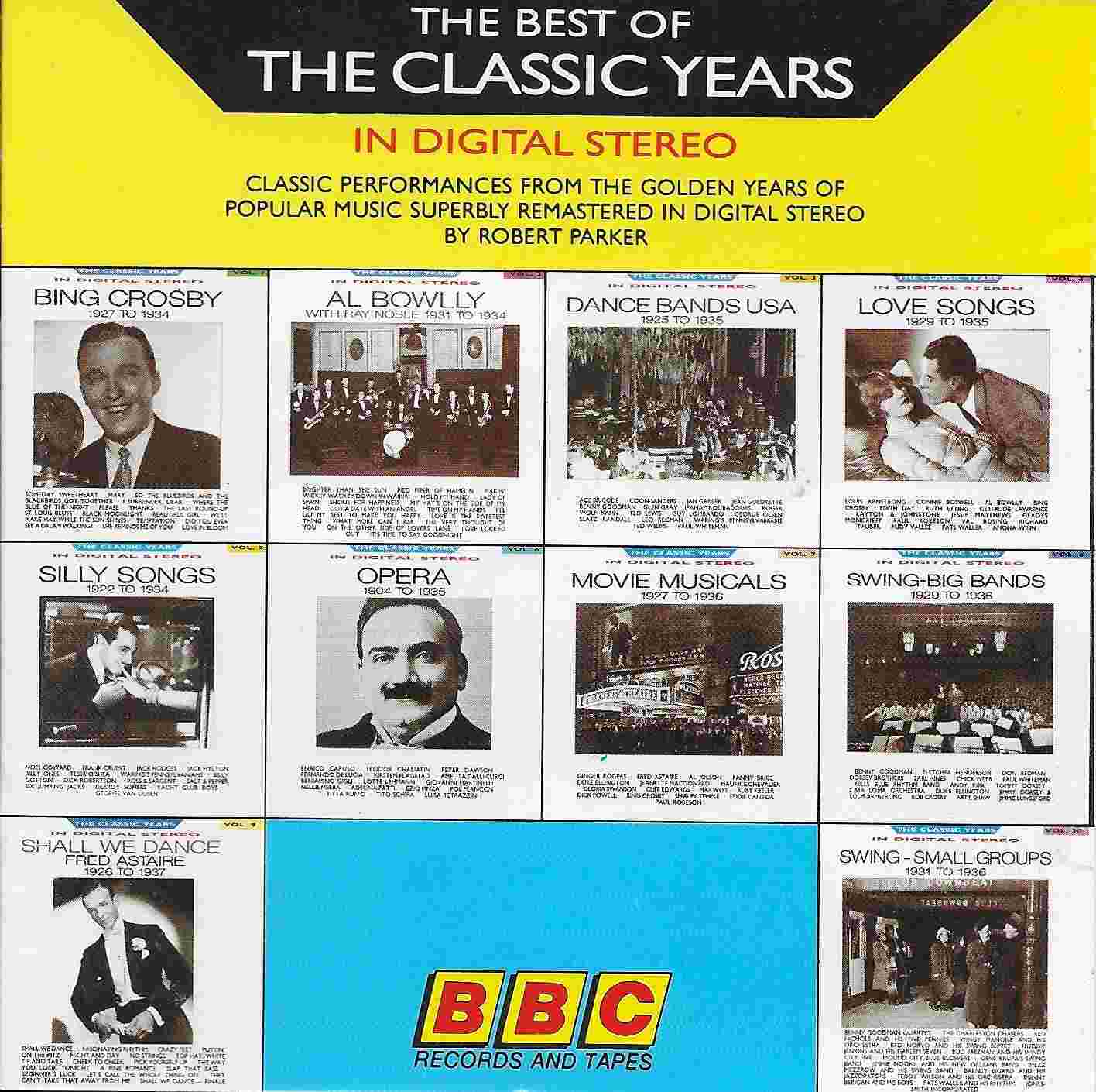 Picture of The best of classic years by artist Various from the BBC cds - Records and Tapes library