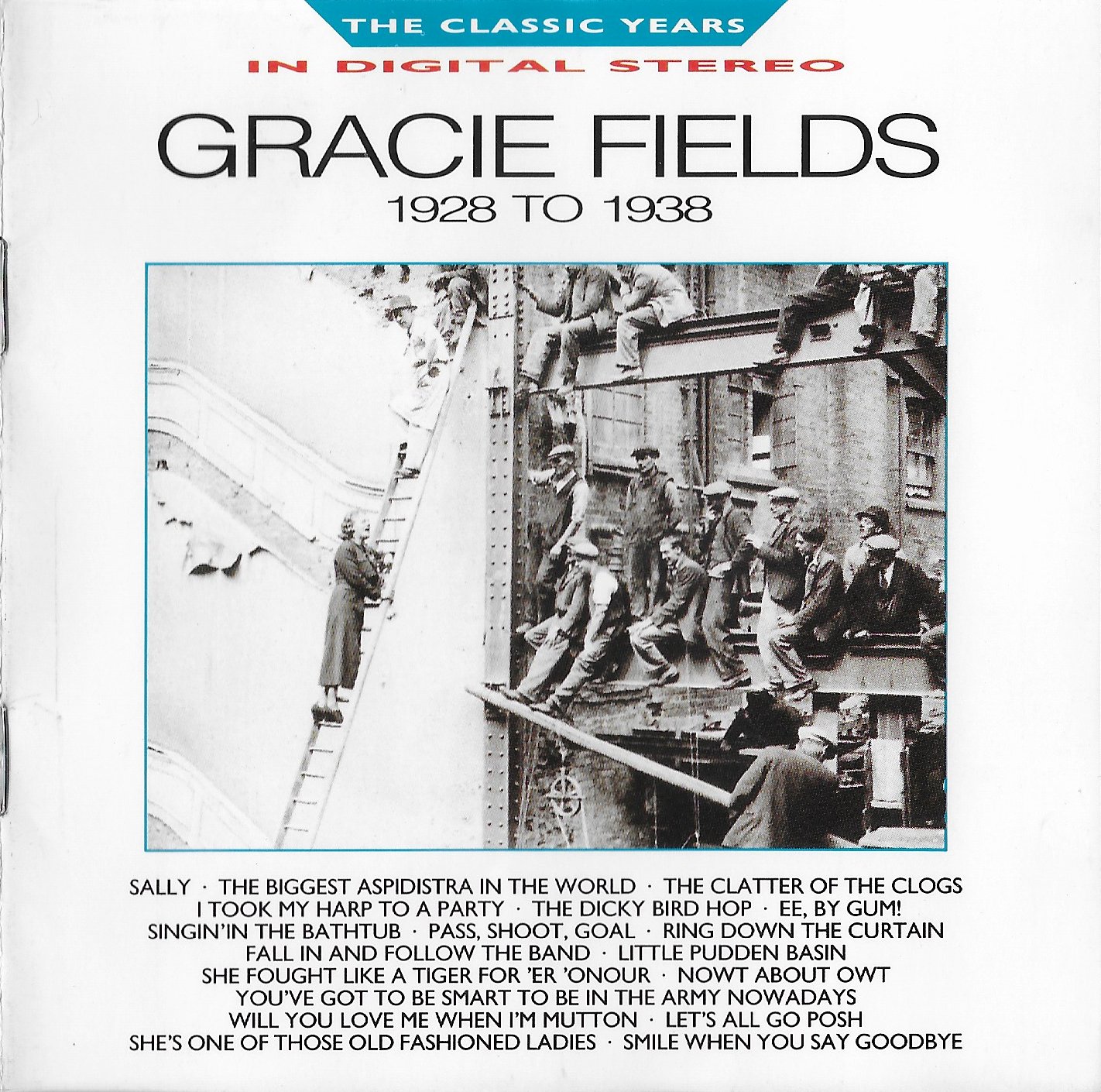 Picture of BBCCD690 Classic years - Gracie Fields 1928 - 1938 by artist Gracie Fields from the BBC cds - Records and Tapes library