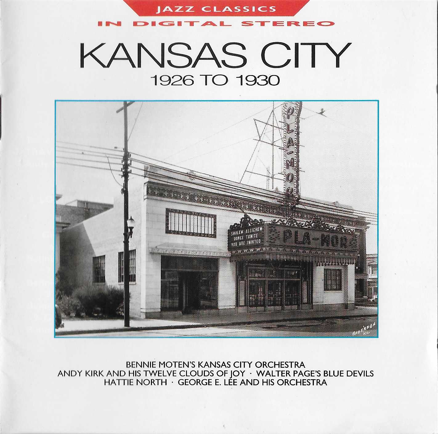 Picture of Jazz classics - Kansas City 1926 - 1930 by artist Various from the BBC cds - Records and Tapes library