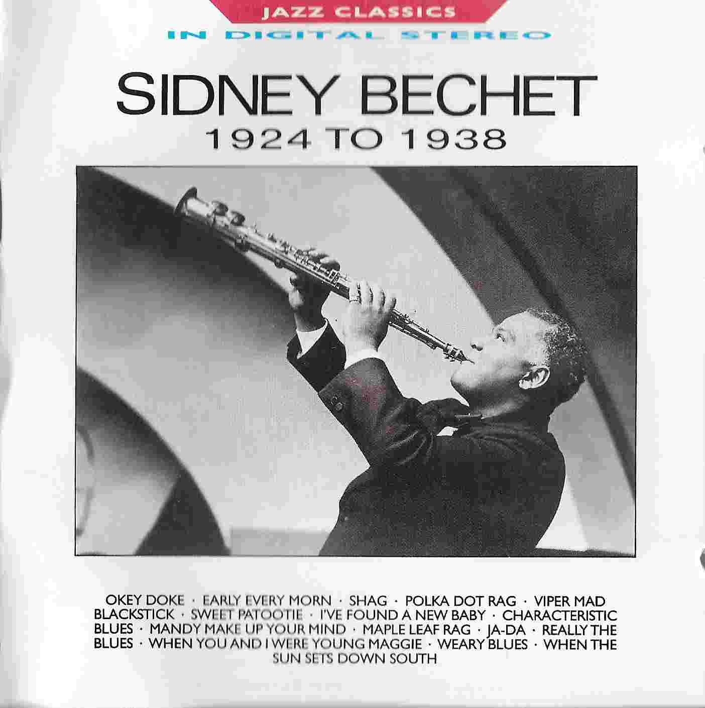 Picture of BBCCD700 Jazz classics - Sidney Bechet 1925 - 1928 by artist Sidney Bechet  from the BBC cds - Records and Tapes library
