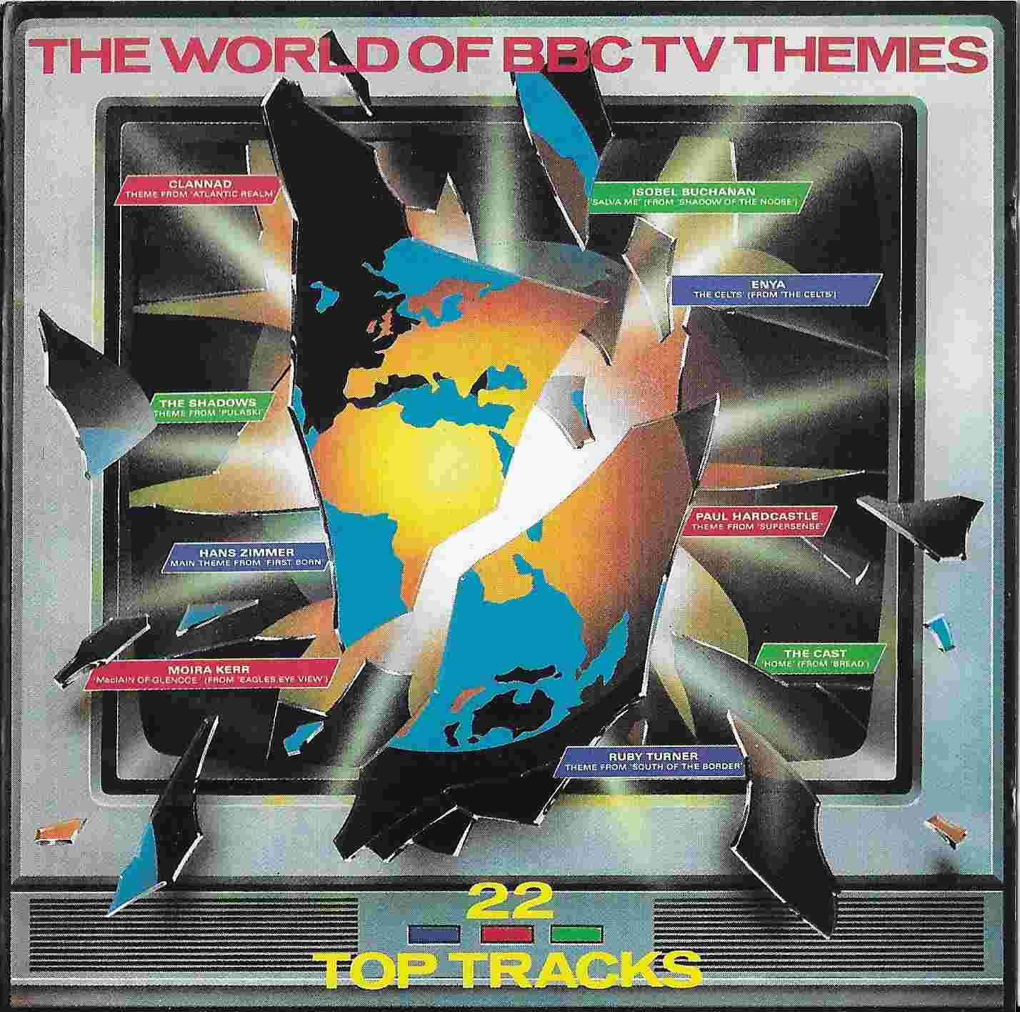 Picture of BBCCD705 The World of BBC TV themes by artist Various from the BBC cds - Records and Tapes library