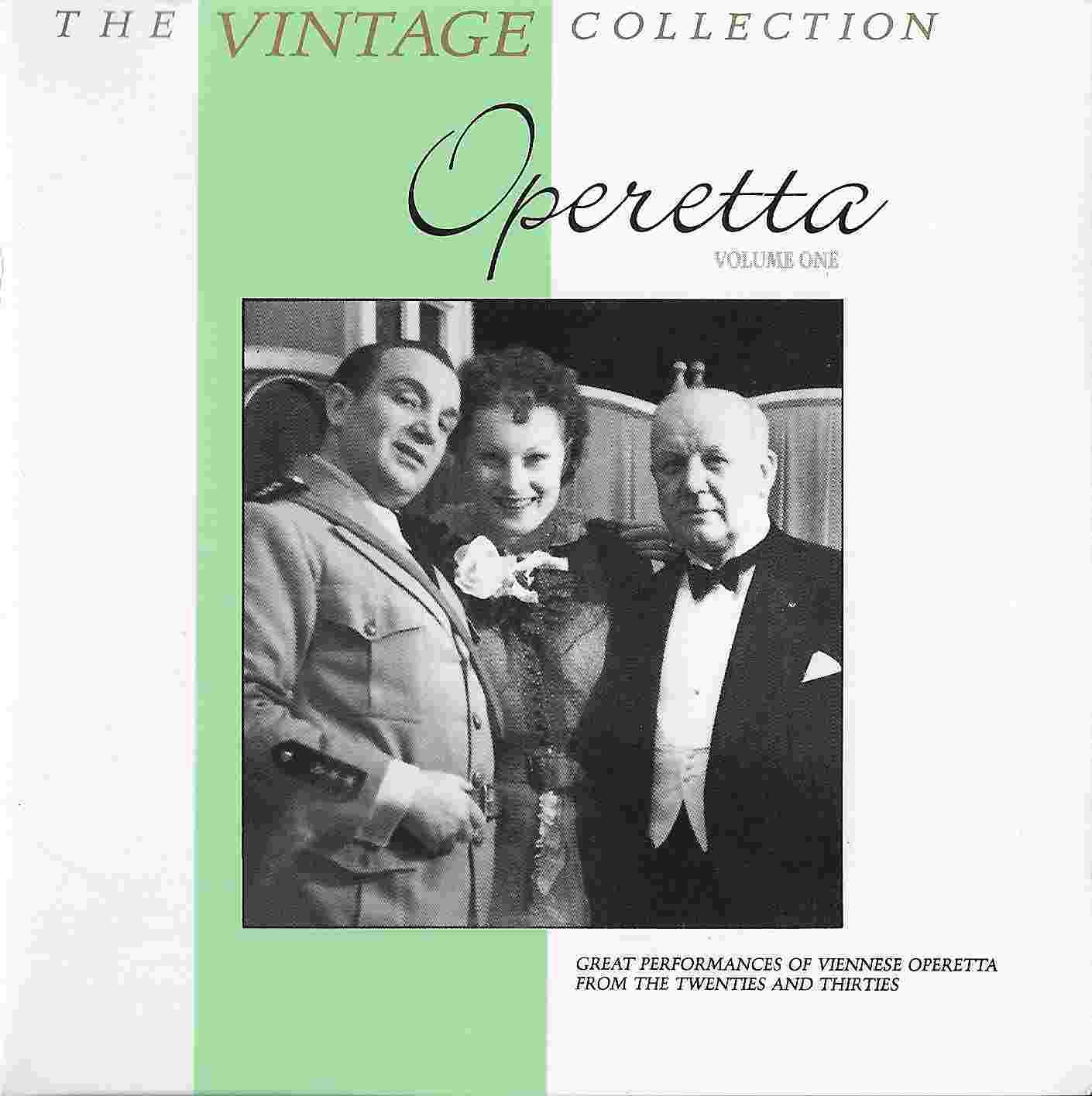 Picture of BBCCD716 The vintage collection - Operetta by artist Various from the BBC cds - Records and Tapes library