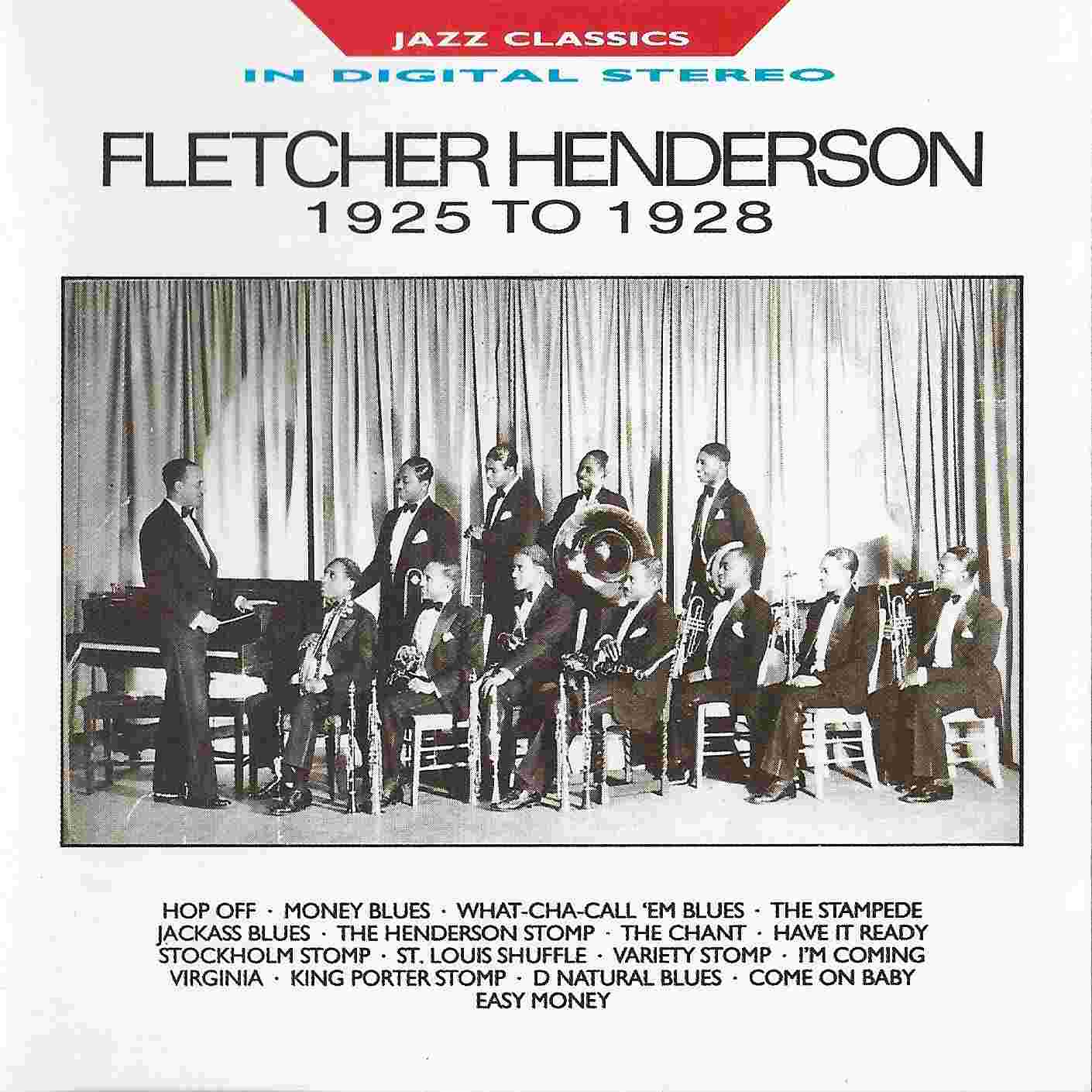 Picture of BBCCD720 Jazz classics - Fletcher Henderson 1925 - 1928 by artist Fletcher Henderson  from the BBC cds - Records and Tapes library