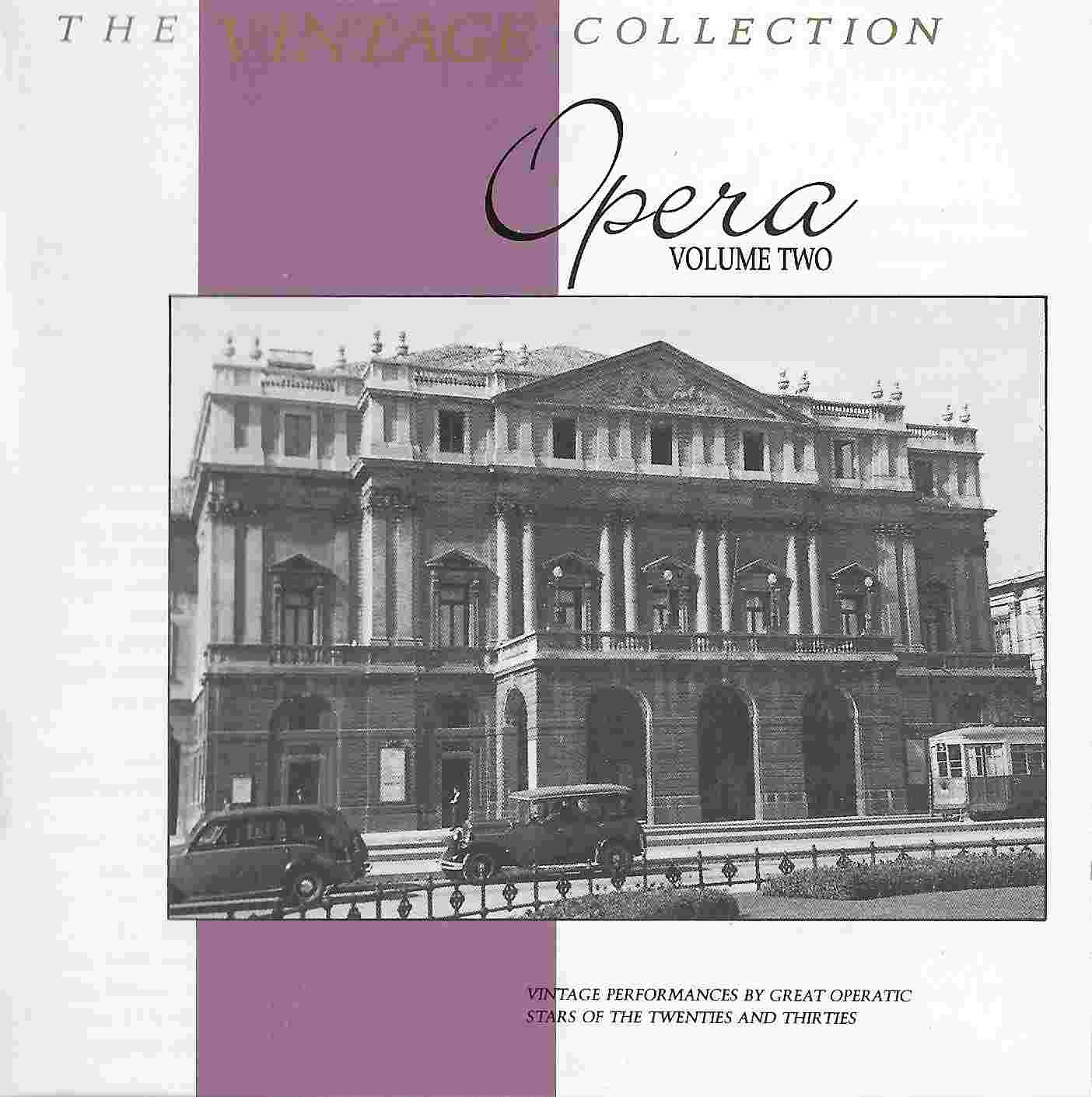 Picture of BBCCD781 The vintage collection - Opera II by artist Various from the BBC cds - Records and Tapes library