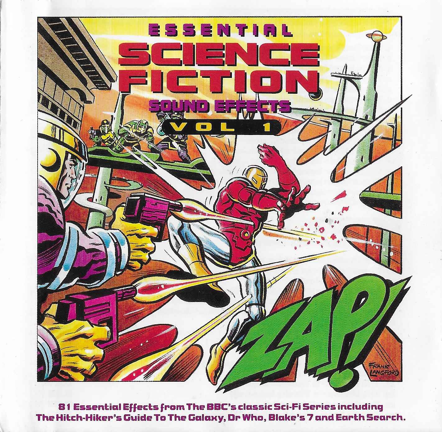 Picture of Essential science-fiction sound effects - Volume 1 by artist BBC radiophonic workshop from the BBC cds - Records and Tapes library