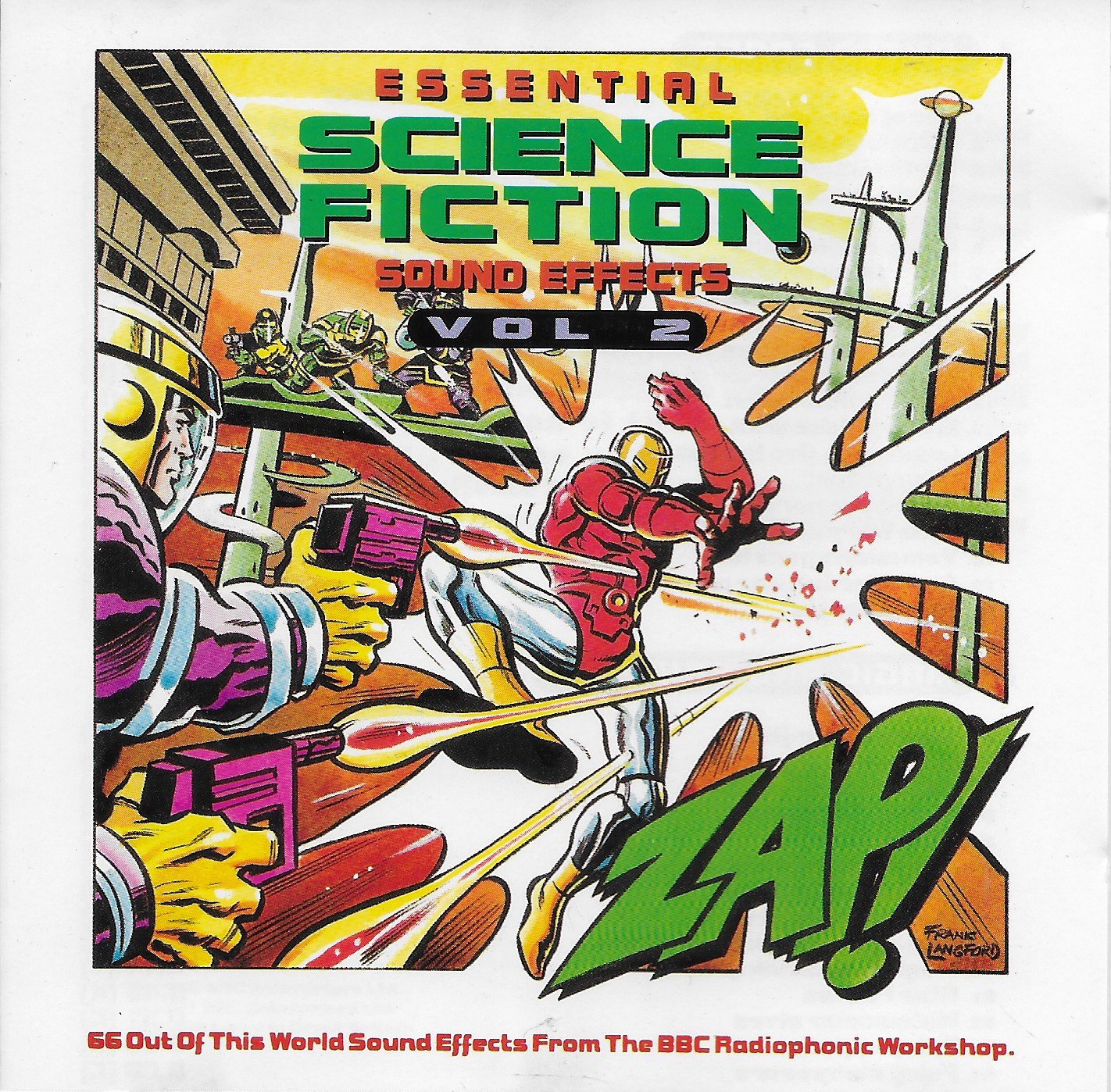 Picture of BBCCD855 Essential science-fiction sound effects - Volume 2 by artist The BBC Radiophonic Workshop from the BBC cds - Records and Tapes library