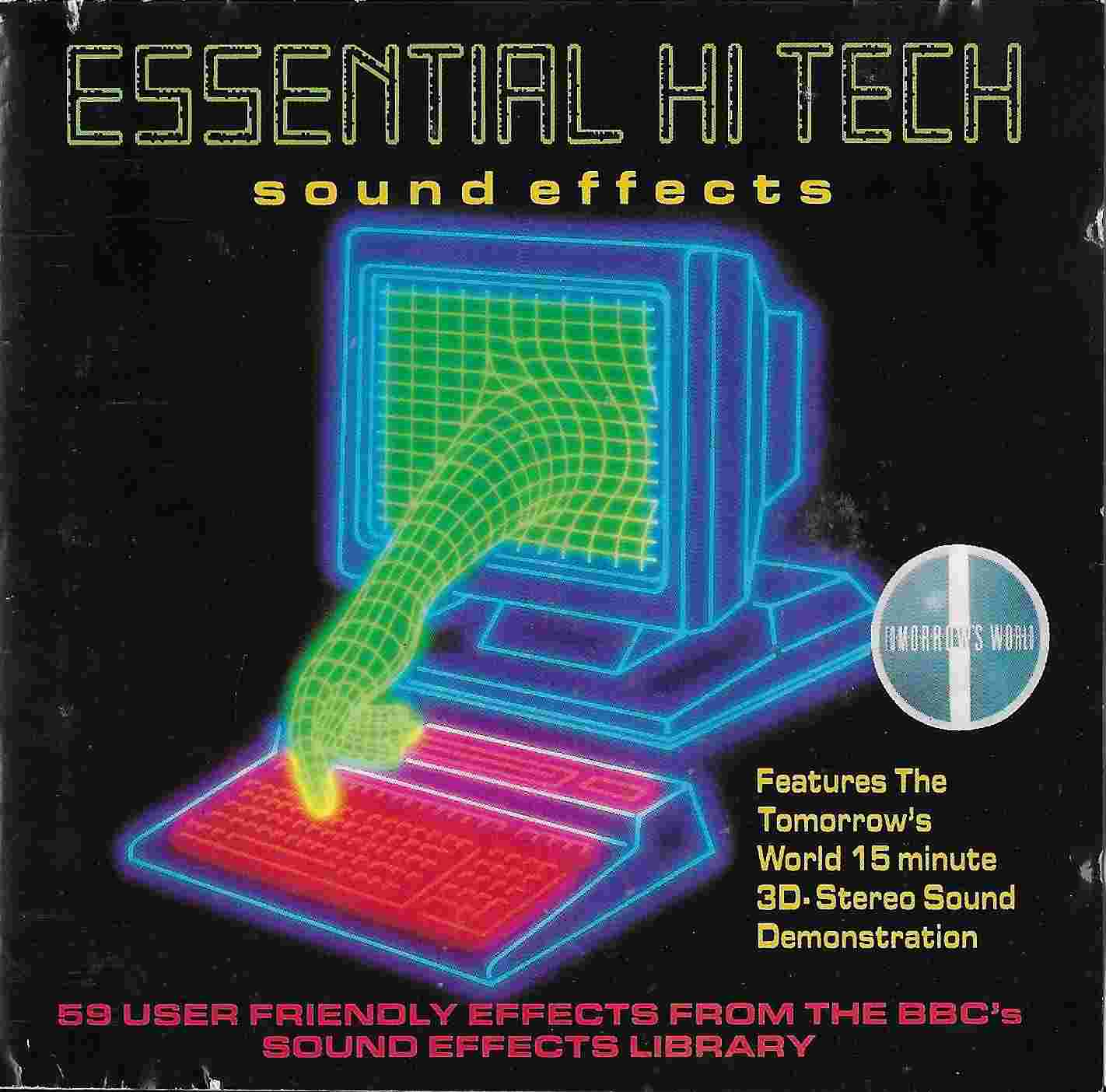 Picture of Essential hi tech sound effects  by artist Various from the BBC cds - Records and Tapes library
