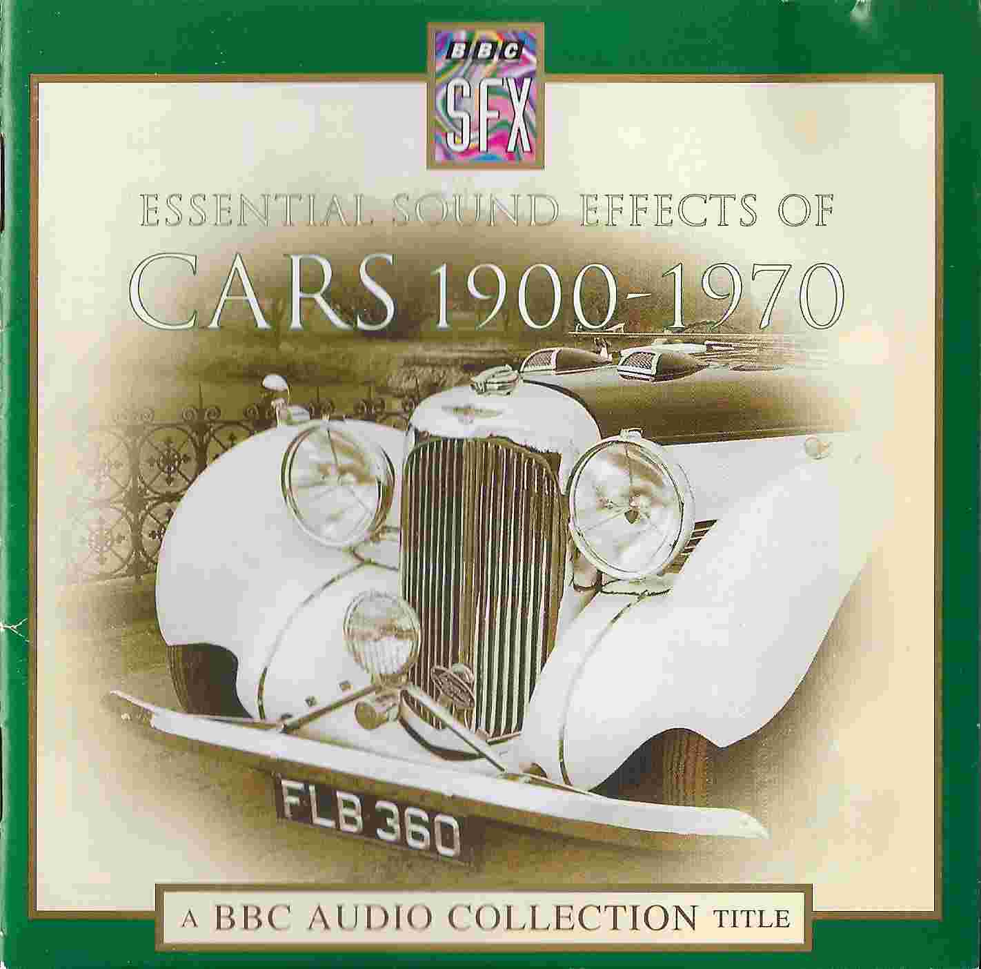 Picture of Essential sound effects of cars 1900 - 1970 by artist Various from the BBC cds - Records and Tapes library