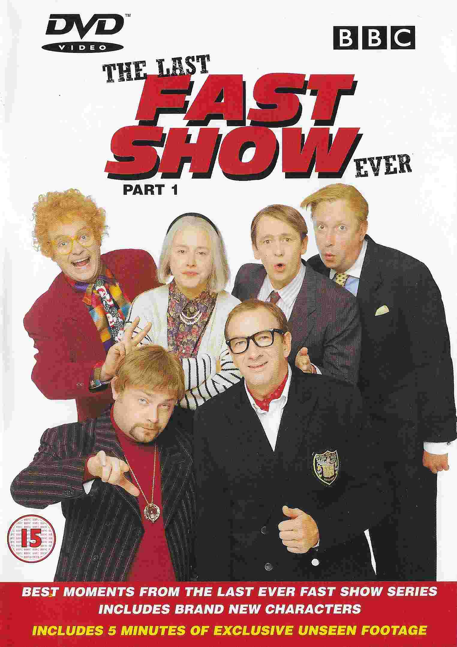 Picture of BBCDVD 1037 The last fast show ever - Part 1 by artist Paul Whitehouse / Charlie Higson from the BBC dvds - Records and Tapes library