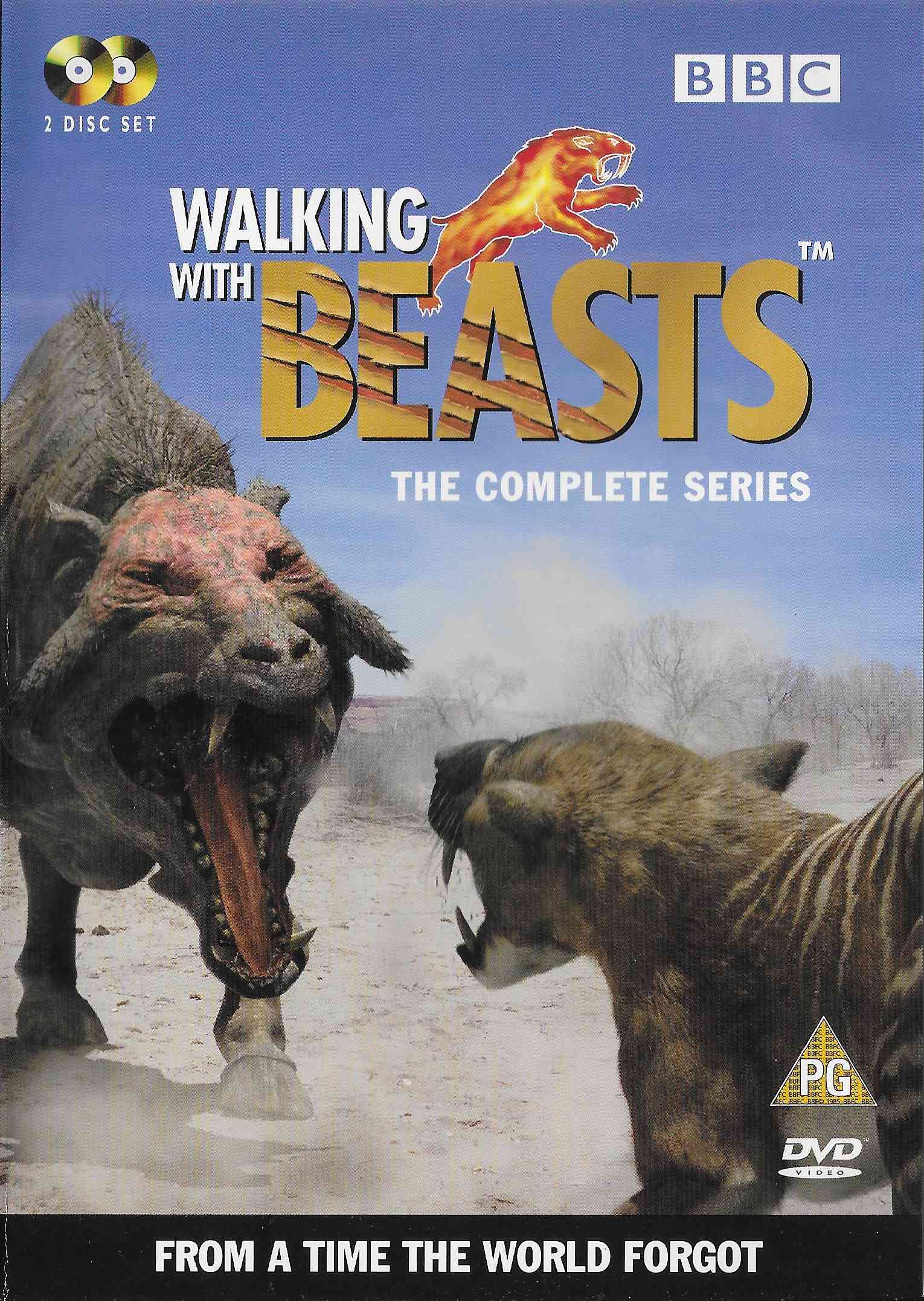 Picture of BBCDVD 1101 Walking with beasts by artist Unknown from the BBC dvds - Records and Tapes library