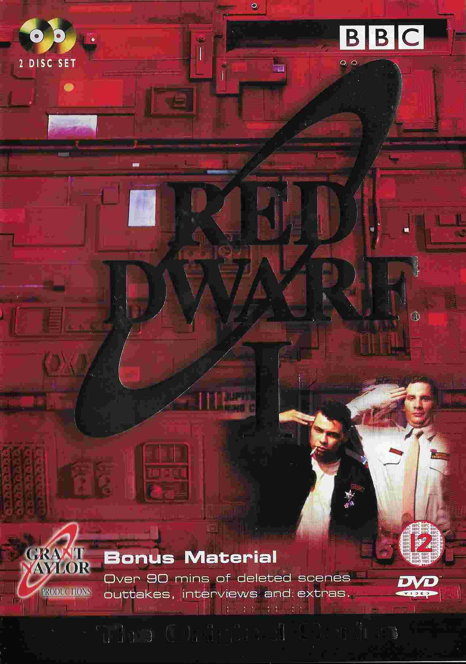 Picture of BBCDVD 1117 Red dwarf - Series I by artist Rob Grant / Doug Naylor from the BBC dvds - Records and Tapes library