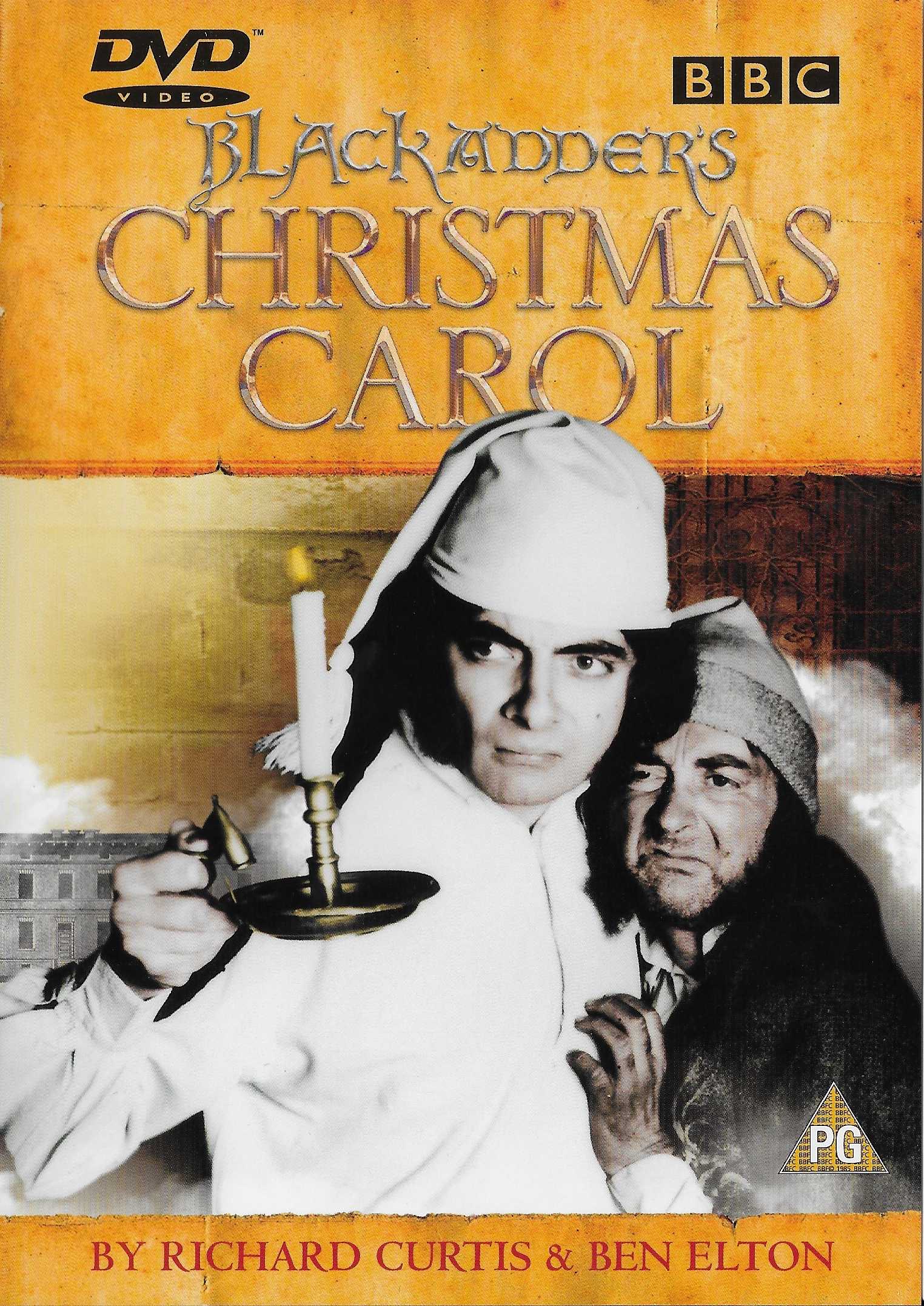 Picture of BBCDVD 1141 Black Adder's Christmas carol by artist Richard Curtis / Ben Elton from the BBC dvds - Records and Tapes library