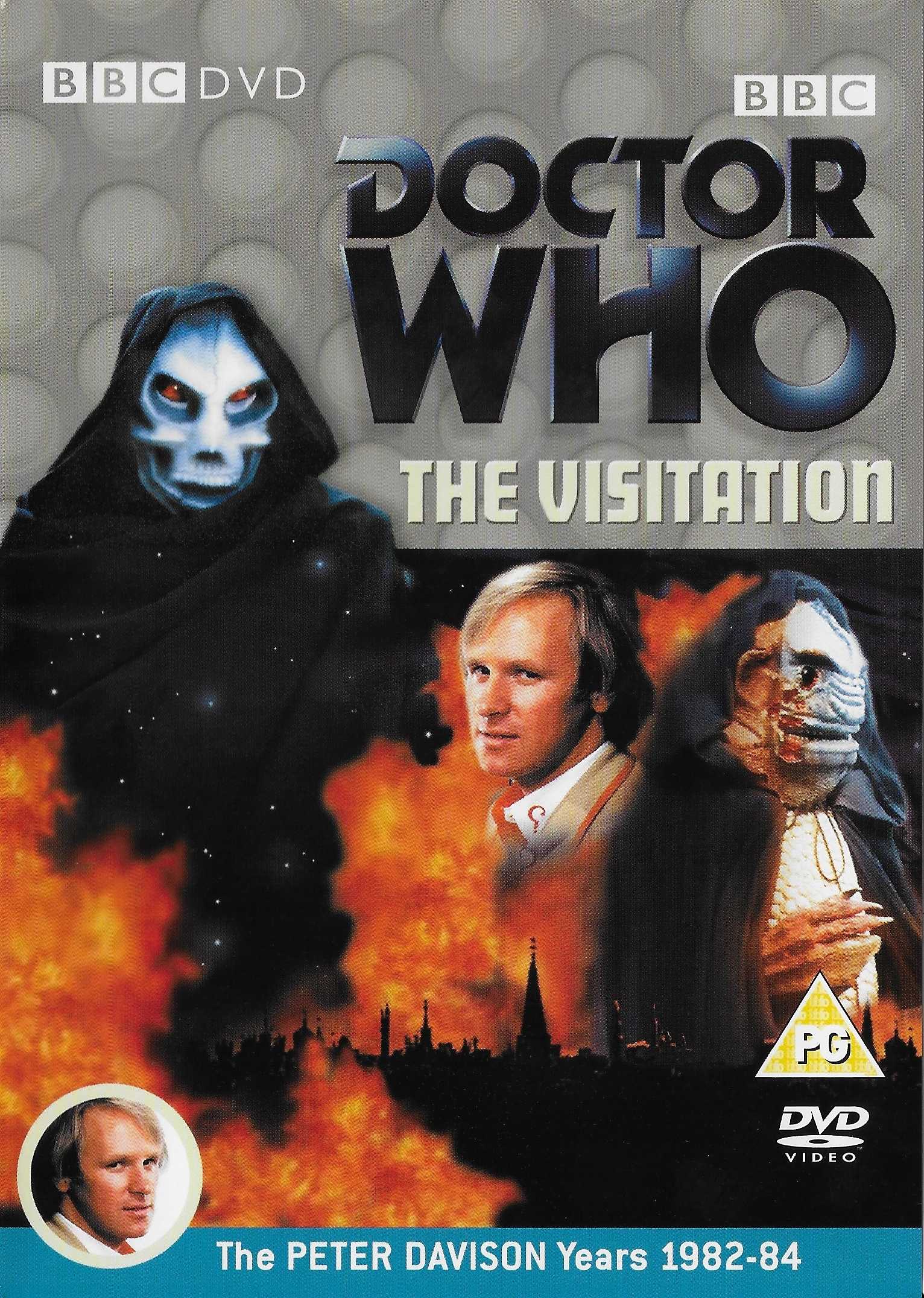 Picture of BBCDVD 1329 Doctor Who - The visitation by artist Terence Dudley from the BBC dvds - Records and Tapes library