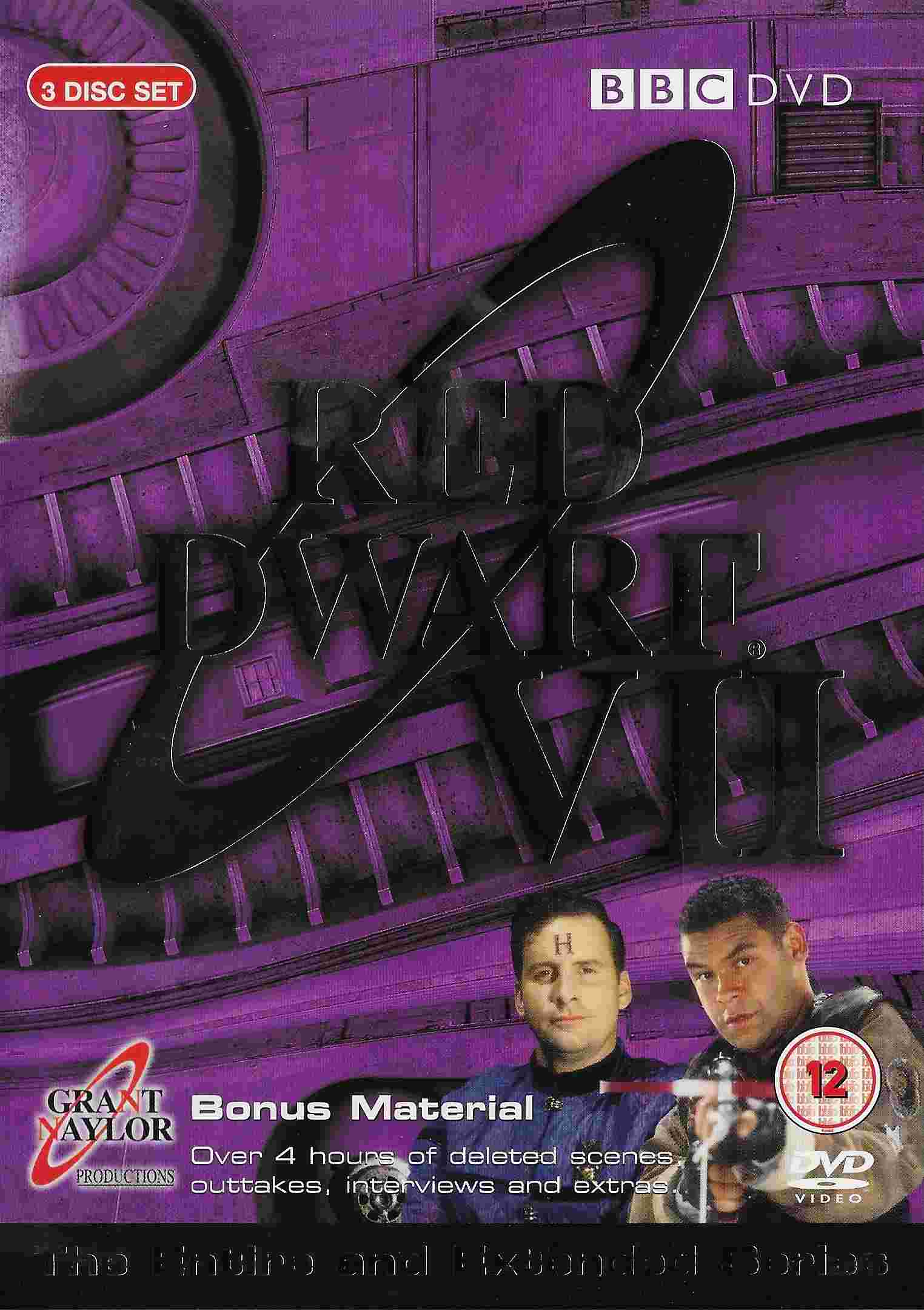 Picture of BBCDVD 1692 Red dwarf - Series VII by artist Rob Grant / Doug Naylor from the BBC records and Tapes library