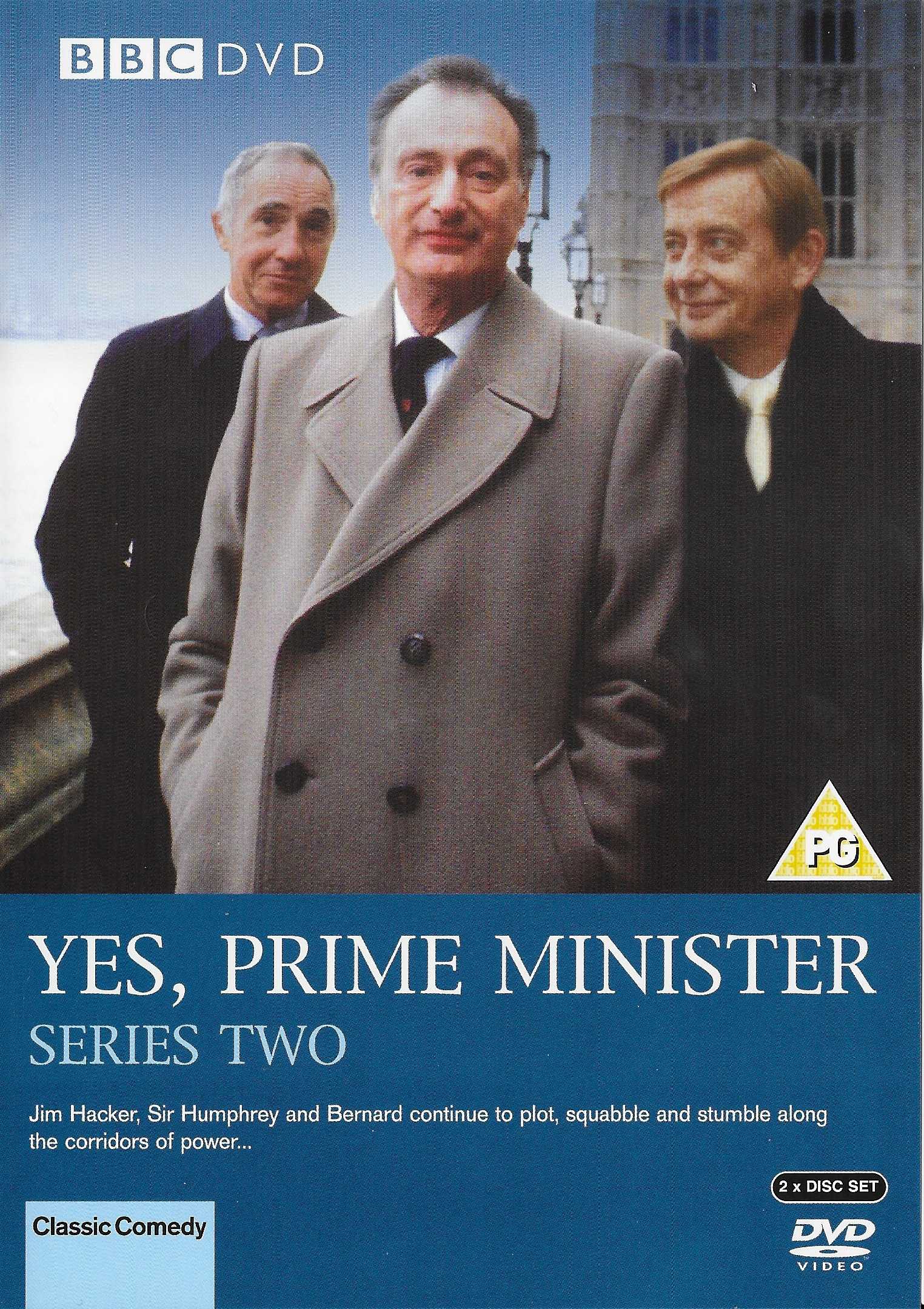 Picture of BBCDVD 1729 Yes, Prime Minister - Series Two by artist Antony Jay / Jonathan Lynn from the BBC dvds - Records and Tapes library