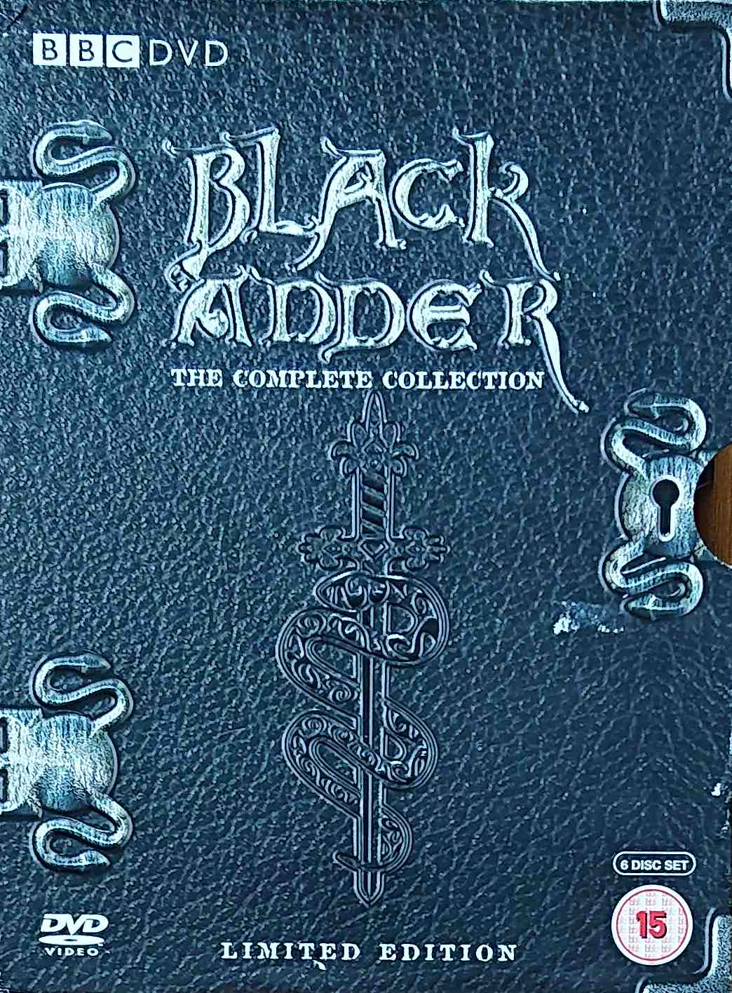 Picture of BBCDVD 1746 Black Adder - The complete collection by artist Richard Curtis / Rowan Atkinson / Ben Elton from the BBC dvds - Records and Tapes library