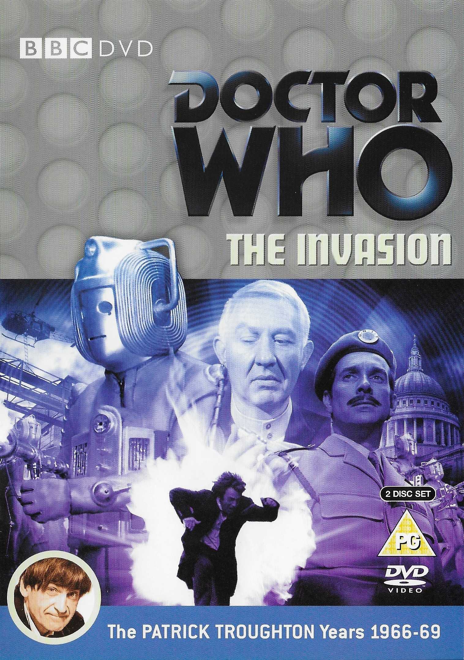 Picture of BBCDVD 1829 Doctor Who - The invasion by artist Derrick Sherwin from the BBC dvds - Records and Tapes library