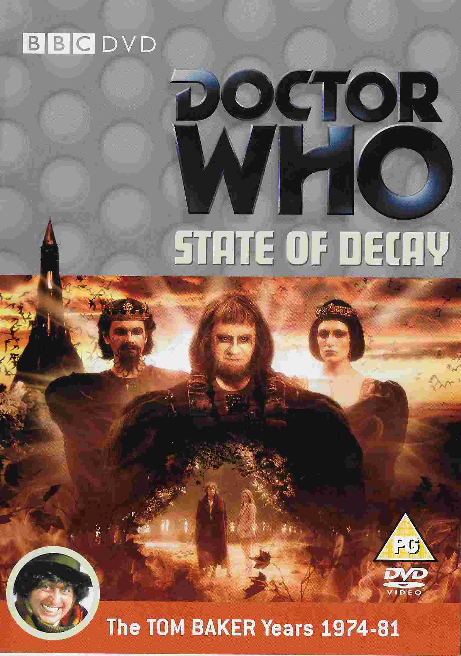 Picture of BBCDVD 1835B Doctor Who - State of decay by artist Terrance Dicks from the BBC dvds - Records and Tapes library